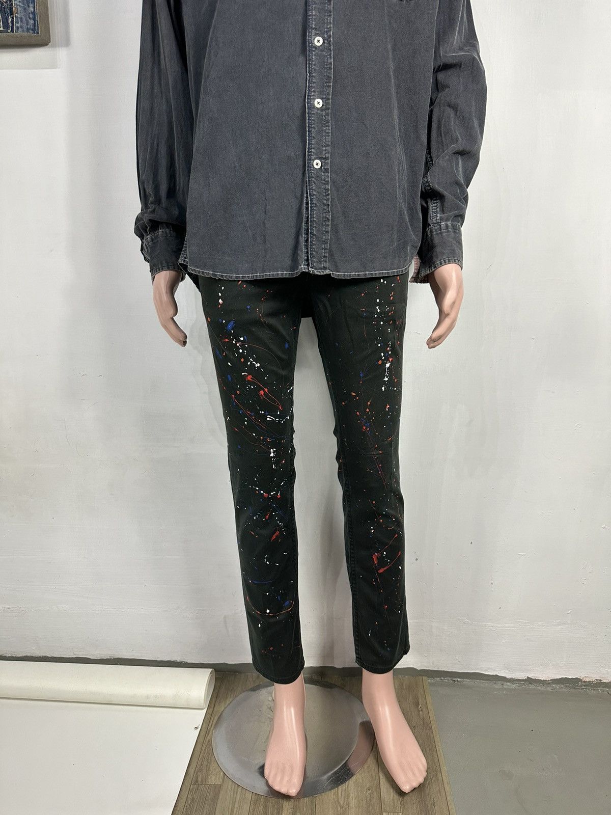 Number (N)ine Number Nine Painter Jeans Denim Pants Size US 29 - 20 Thumbnail