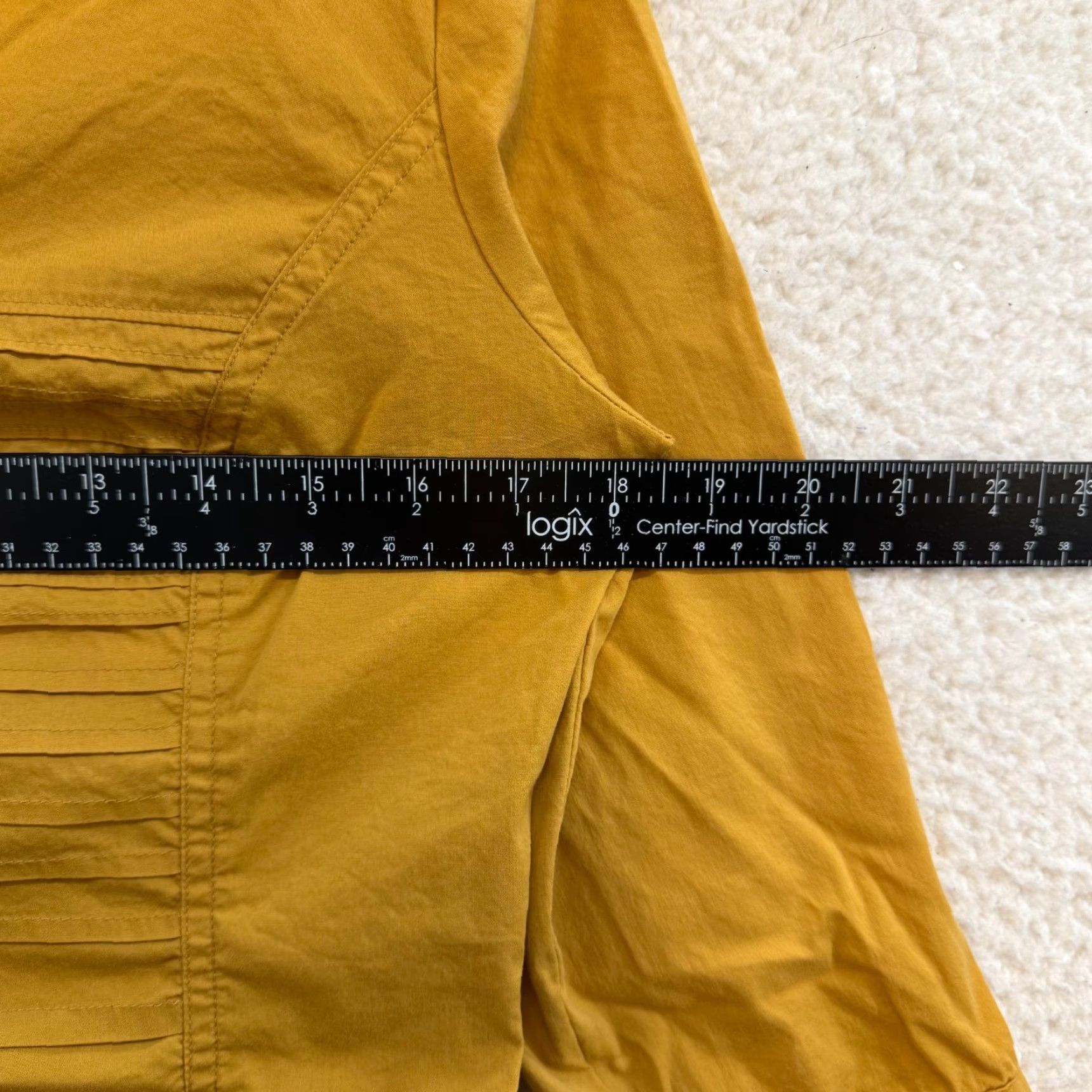 Vintage Vintage Y2K Antilia Femme Shirt Blouse Medium Yellow Tan User: Vintage Y2K Antilia Femme Shirt Blouse Medium Yellow Tan Size M / US 6-8 / IT 42-44 - 5 Thumbnail