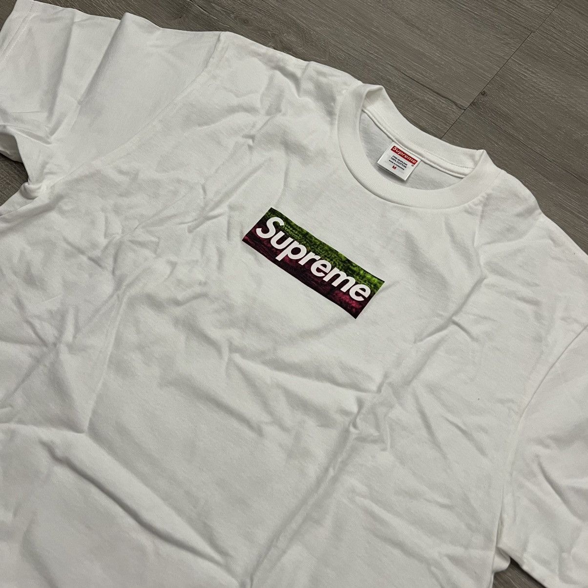 Supreme Supreme LA Relief Fire Box Logo Tee Sterling Ruby Size US M / EU 48-50 / 2 - 10 Thumbnail