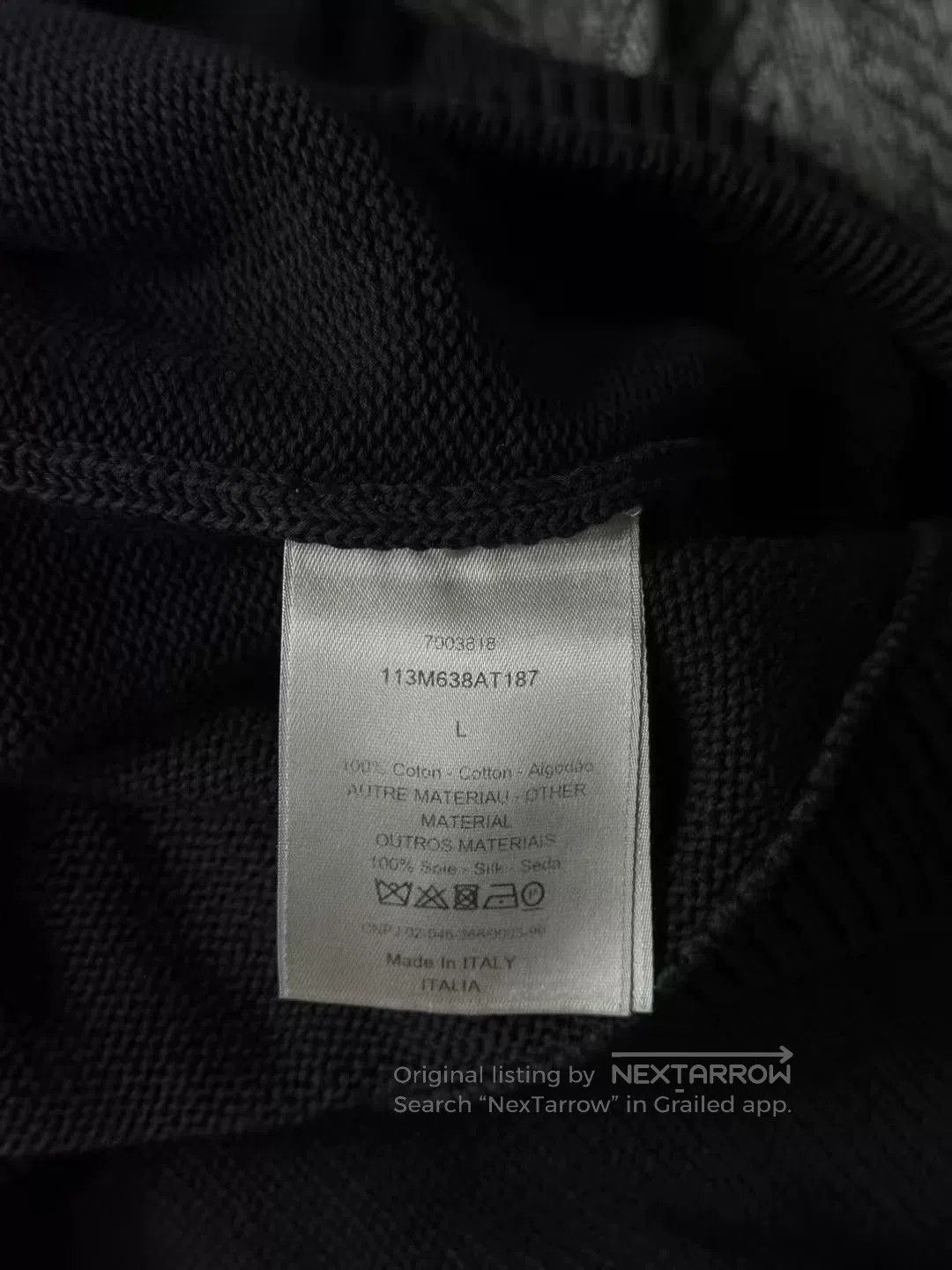 Dior Dior Side Monogram Sweater. Size US L / EU 52-54 / 3 - 4 Thumbnail