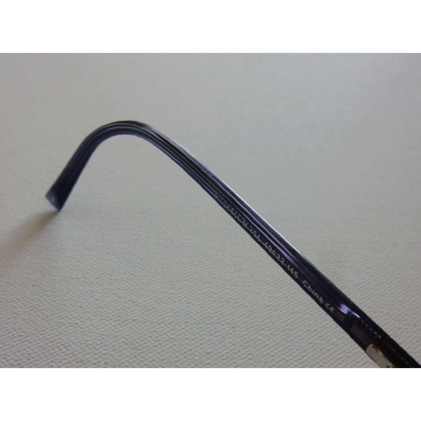 Parker VINTAGE Warby Parker Blue Sunglasses Frames Only Adult Unisexー49mm 22x145 Haskell Keyhole Size ONE SIZE - 5 Thumbnail