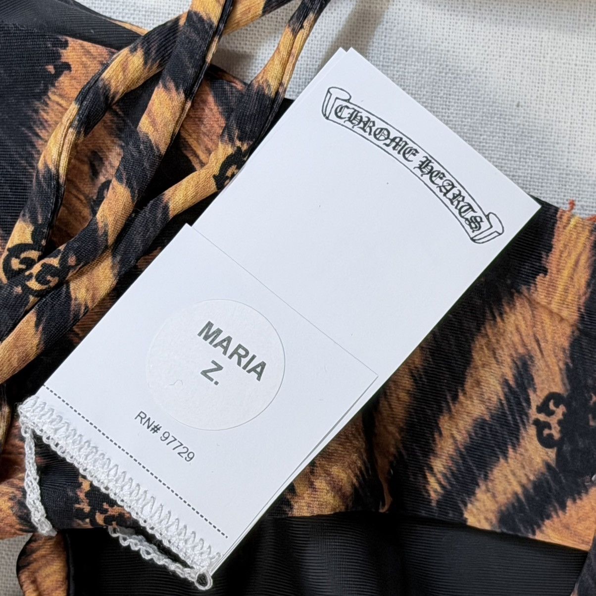 Chrome Hearts Chrome Hearts Women’s Small Leopard Swim Set Size ONE SIZE - 10 Thumbnail