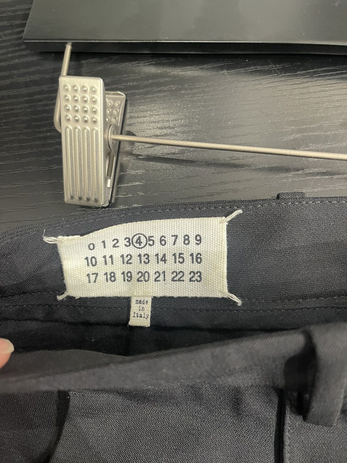 Maison Margiela Maison Martin Margiela Women’s pleated straight leg trousers Size 26" / US 2 / IT 38 - 3 Thumbnail