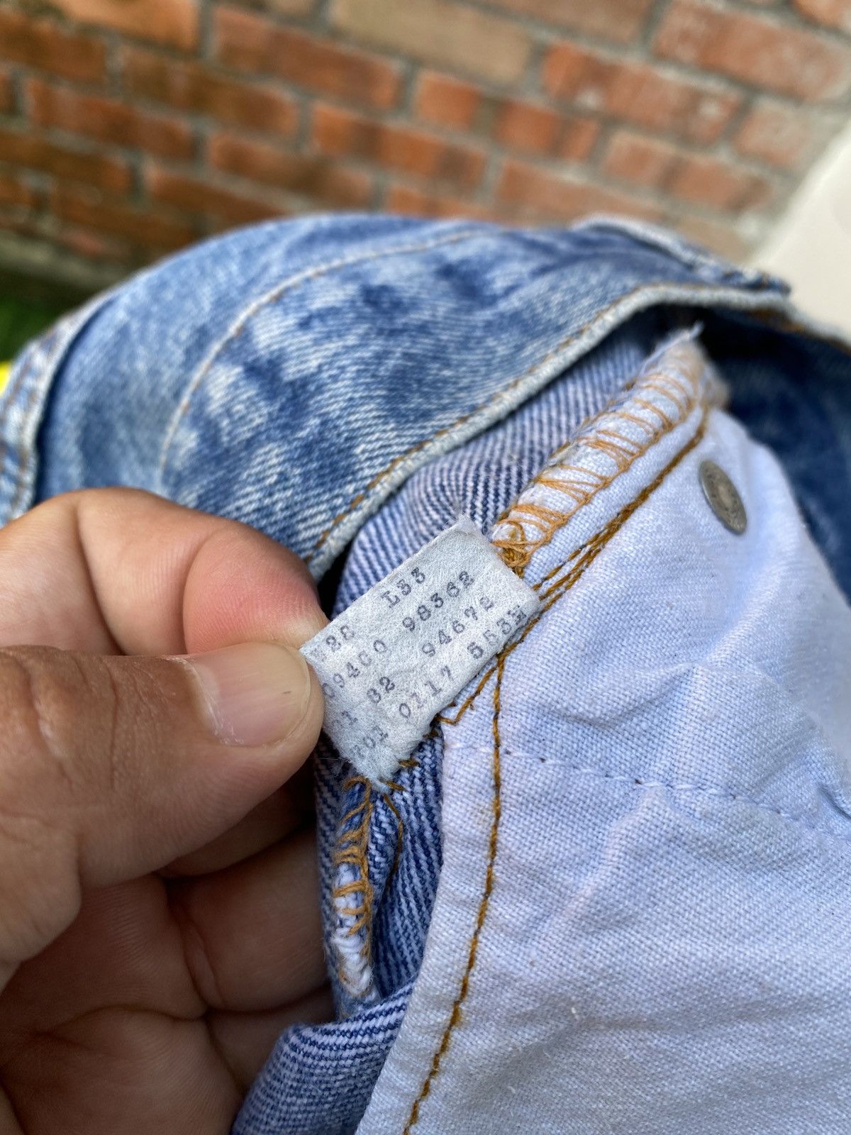 Levi's Vintage Clothing W27x29.5 Vintage levi's 501 made in USA 80s Size 27" / US 4 / IT 40 - 7 Thumbnail
