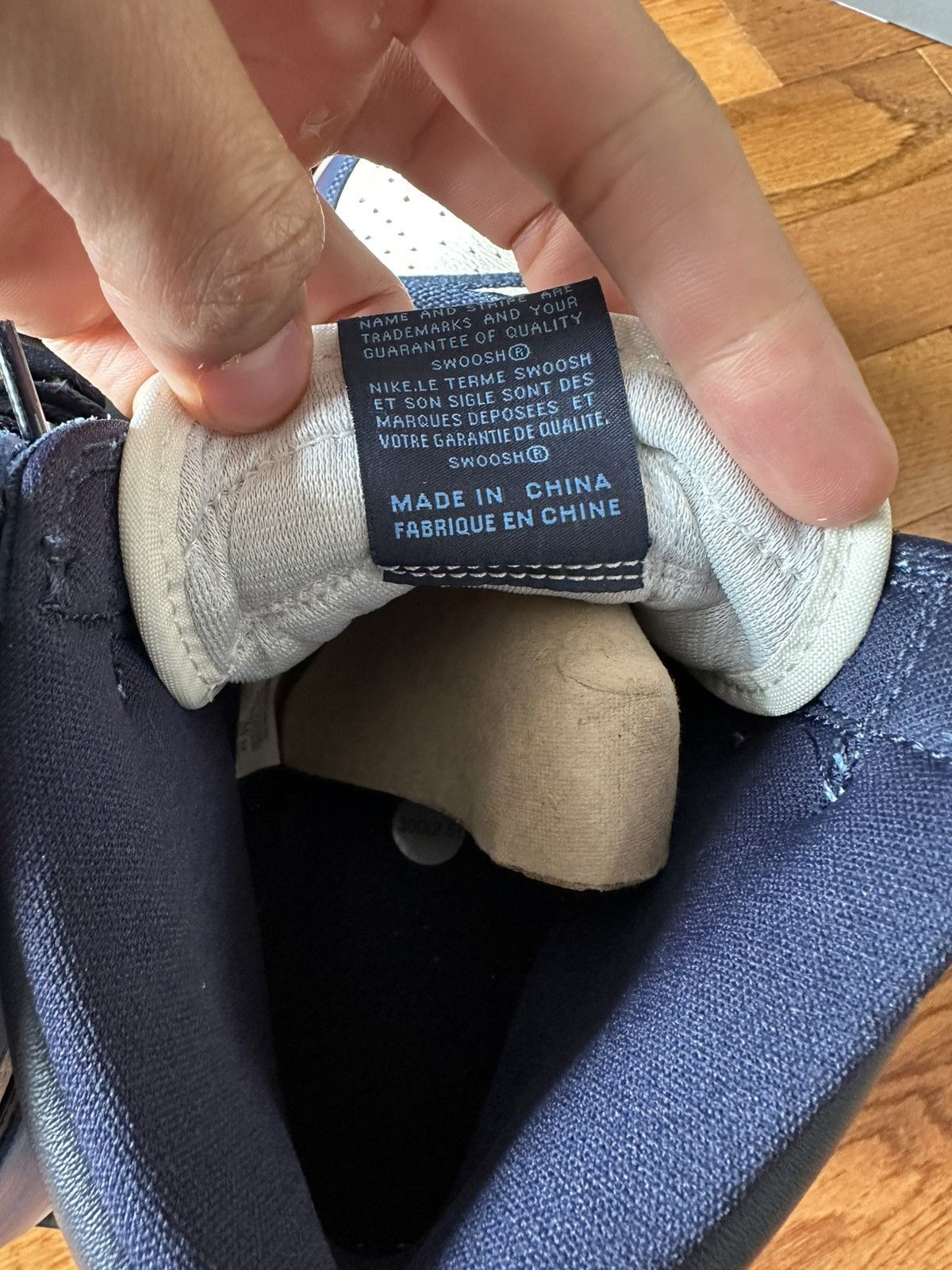 Jordan Brand × Nike Air Jordan 1 Obsidian Blue Size US 12 / EU 45 - 4 Thumbnail