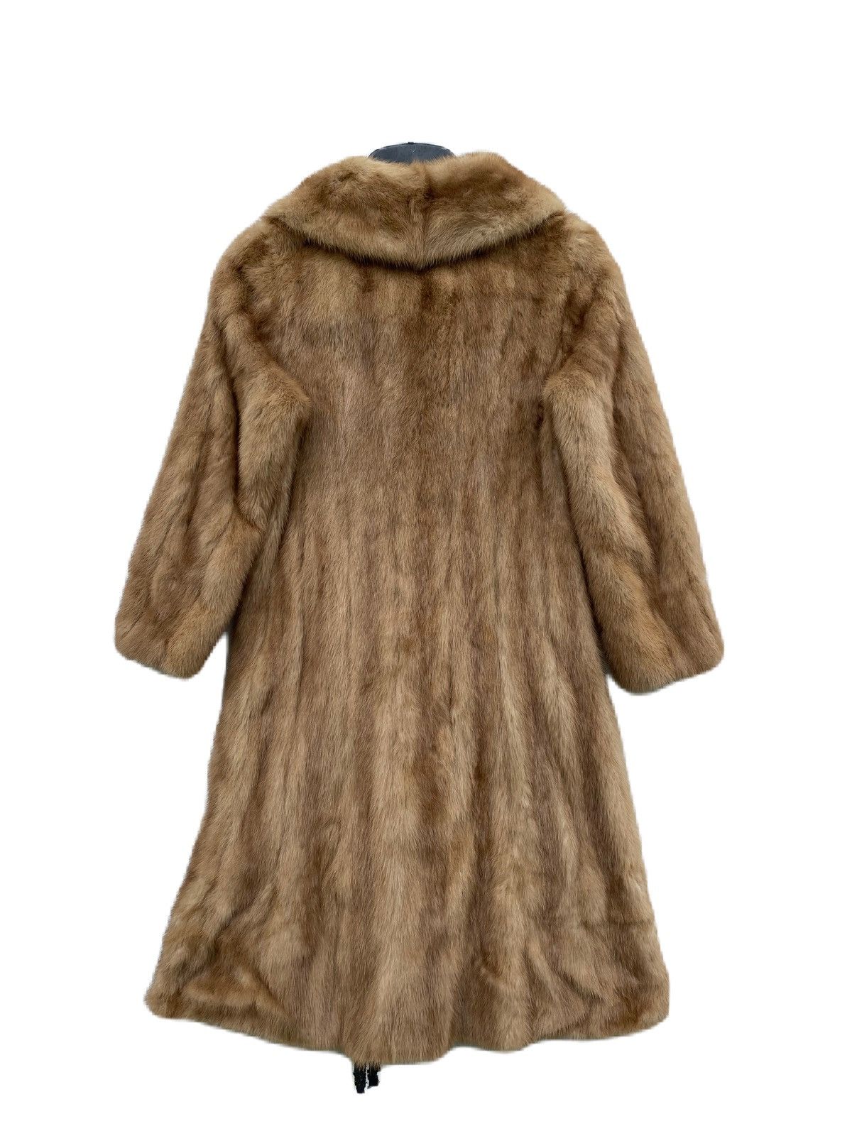 Japanese Brand × Vintage LONG JACKET TRUE LEATHER FUR OLDEST FURRIER YAMAOKA RARE Size S / US 4 / IT 40 - 3 Thumbnail