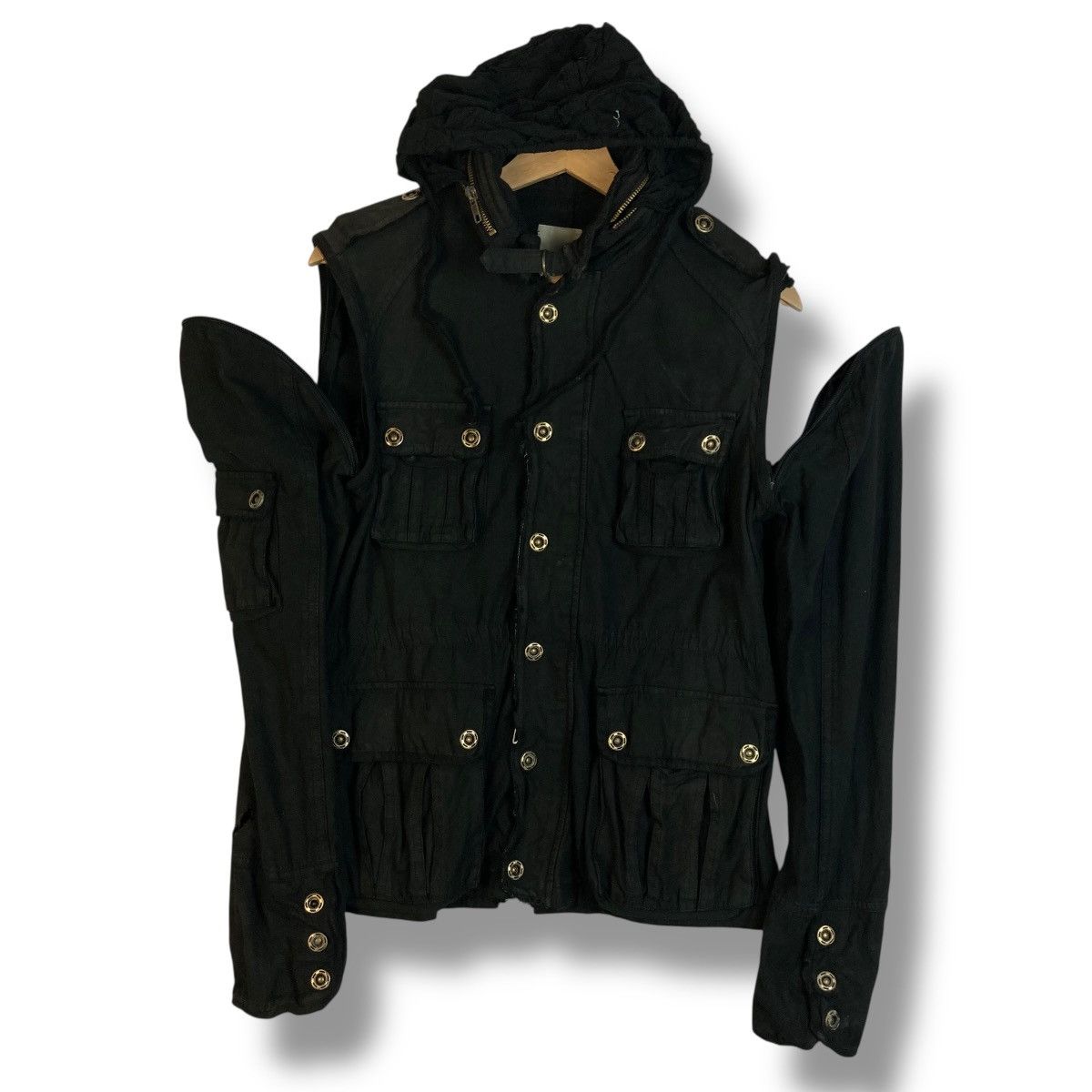 KMRii 🇯🇵 HOUSE OF BLUES 2 WAY MULTIPOCKET PUNK GOTHIC JACKET Size US M / EU 48-50 / 2 - 1 Thumbnail
