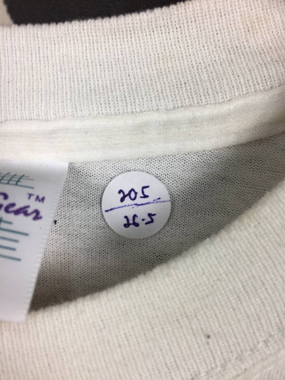 Vintage Vtg Fashion Gear Rainbow Cut & Sewn Style Tee Size US M / EU 48-50 / 2 - 19 Thumbnail