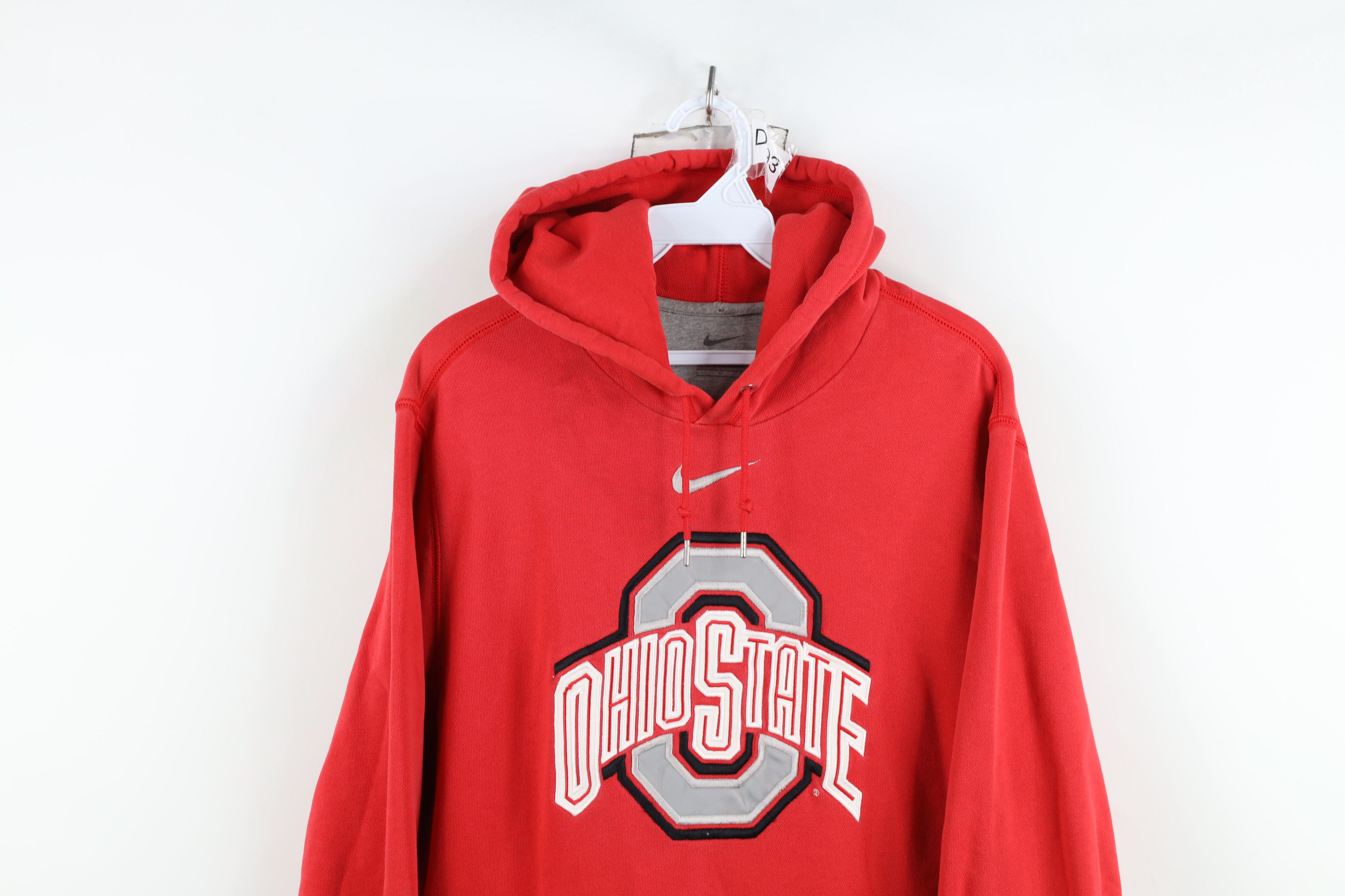 Nike Vintage Nike Center Swoosh Ohio State University Hoodie Size US L / EU 52-54 / 3 - 2 Thumbnail
