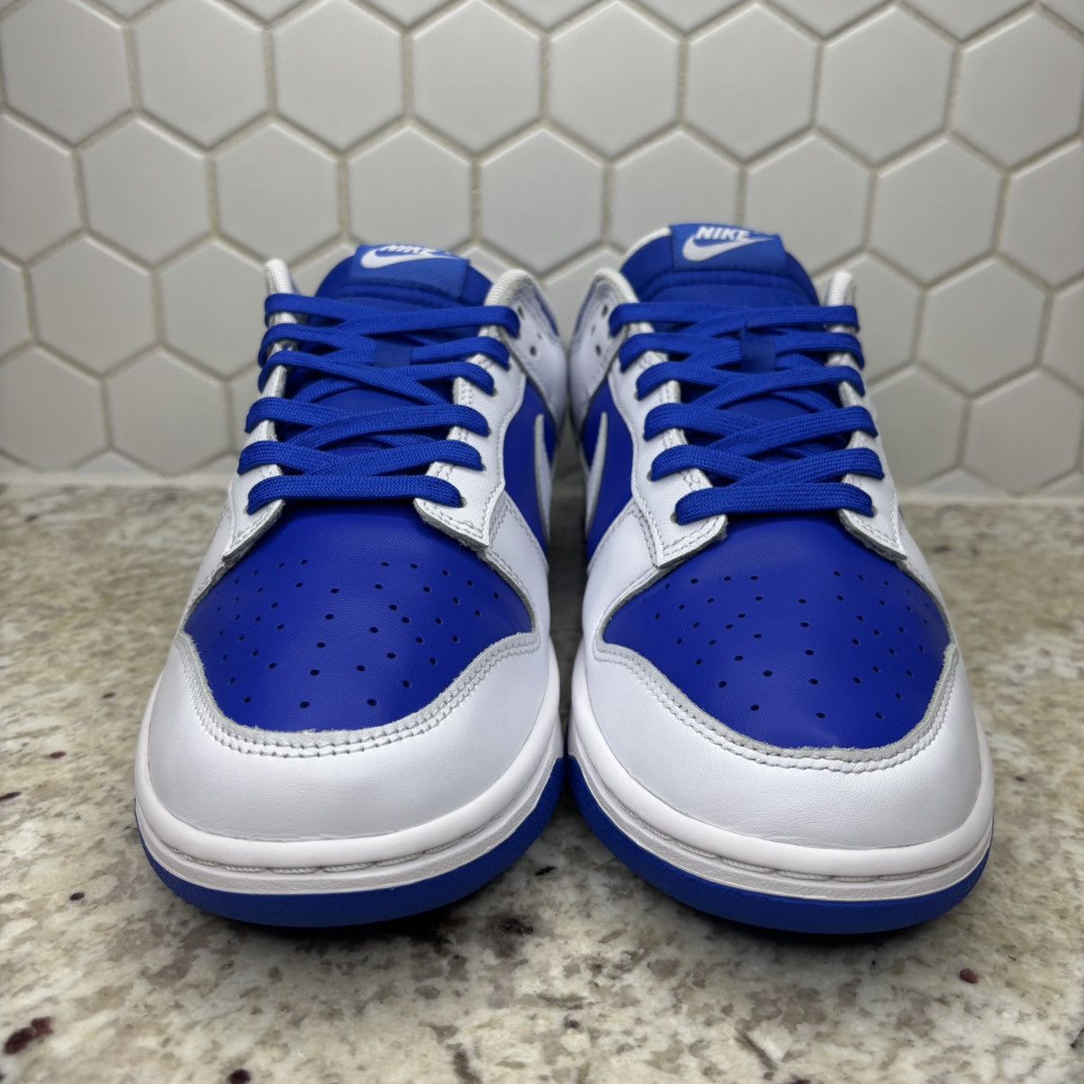 Nike Size 10.5 - Nike Dunk Low Racer Blue white Clean With Box Size US 10.5 / EU 43-44 - 4 Thumbnail
