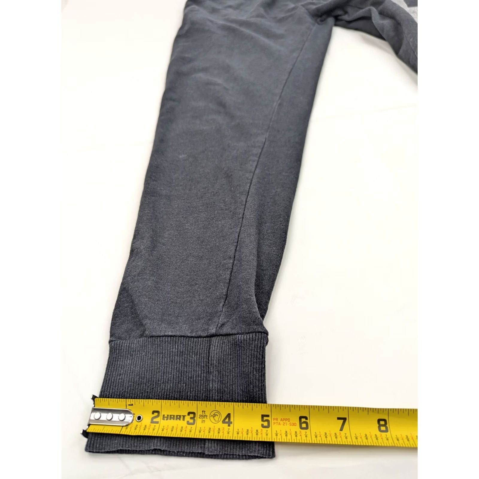 True Religion True Religion Pants Men L Gray Logo Jogger Inseam 29 Lightweight Fleece Pockets Elastic Waist Regular Fit Casual Activewear Loungewear Size US 33 - 4 Thumbnail