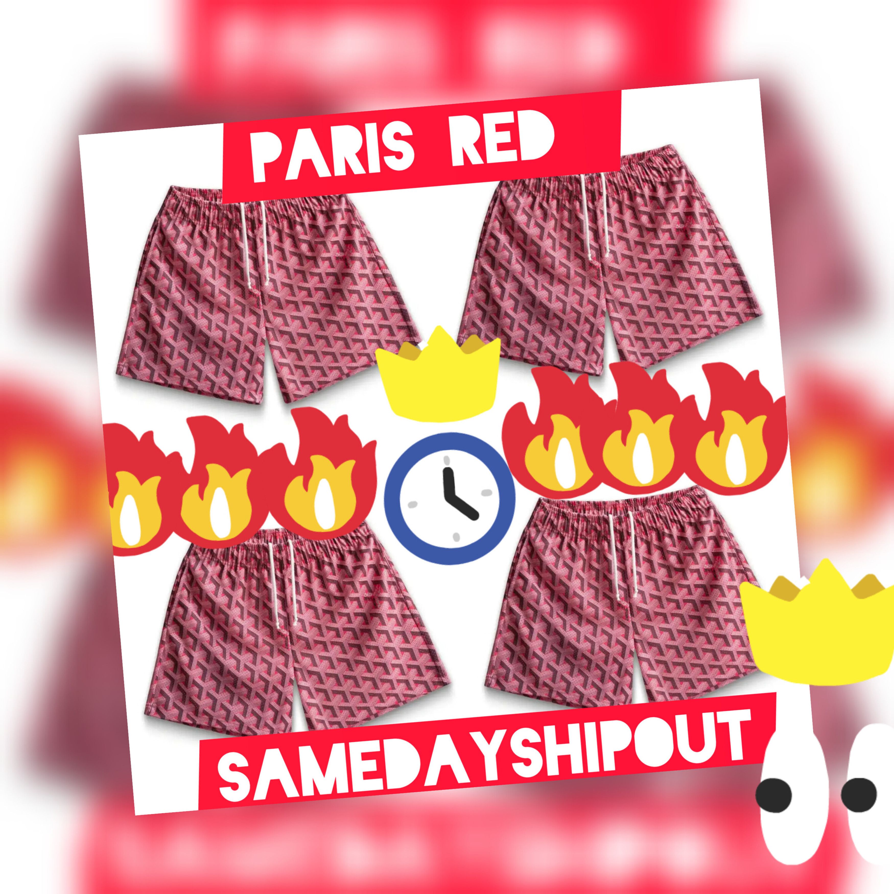 Bravest Studios Bravest Studios Paris Red Gucci Size US 38 / EU 54 - 1 Thumbnail
