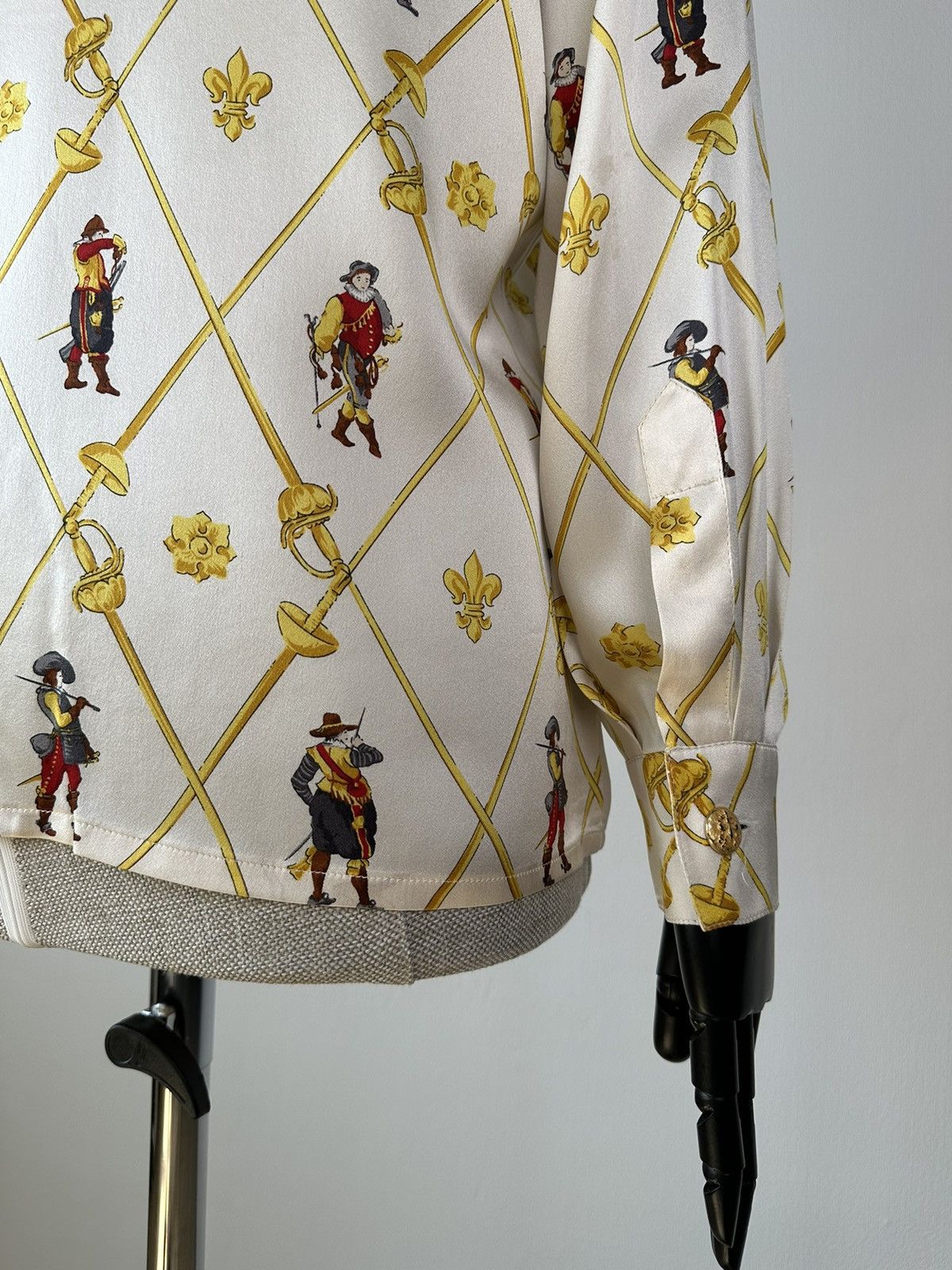 Escada Vintage ESCADA Margaretha Ley 100% Silk Musketeer Shirt Size XS / US 0-2 / IT 36-38 - 9 Thumbnail