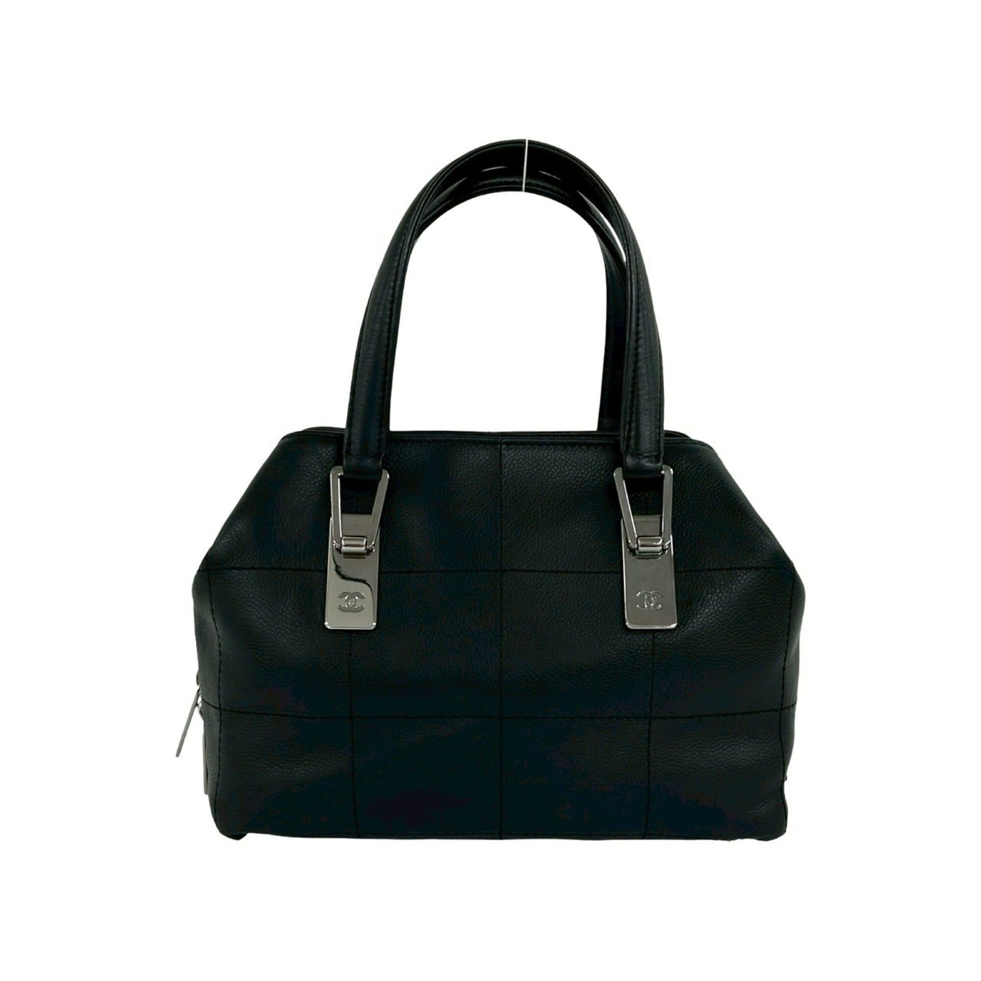Chanel CHANEL Chocolate Bar Caviar Skin Leather Handbag, Black, 33854 Size ONE SIZE - 1 Thumbnail