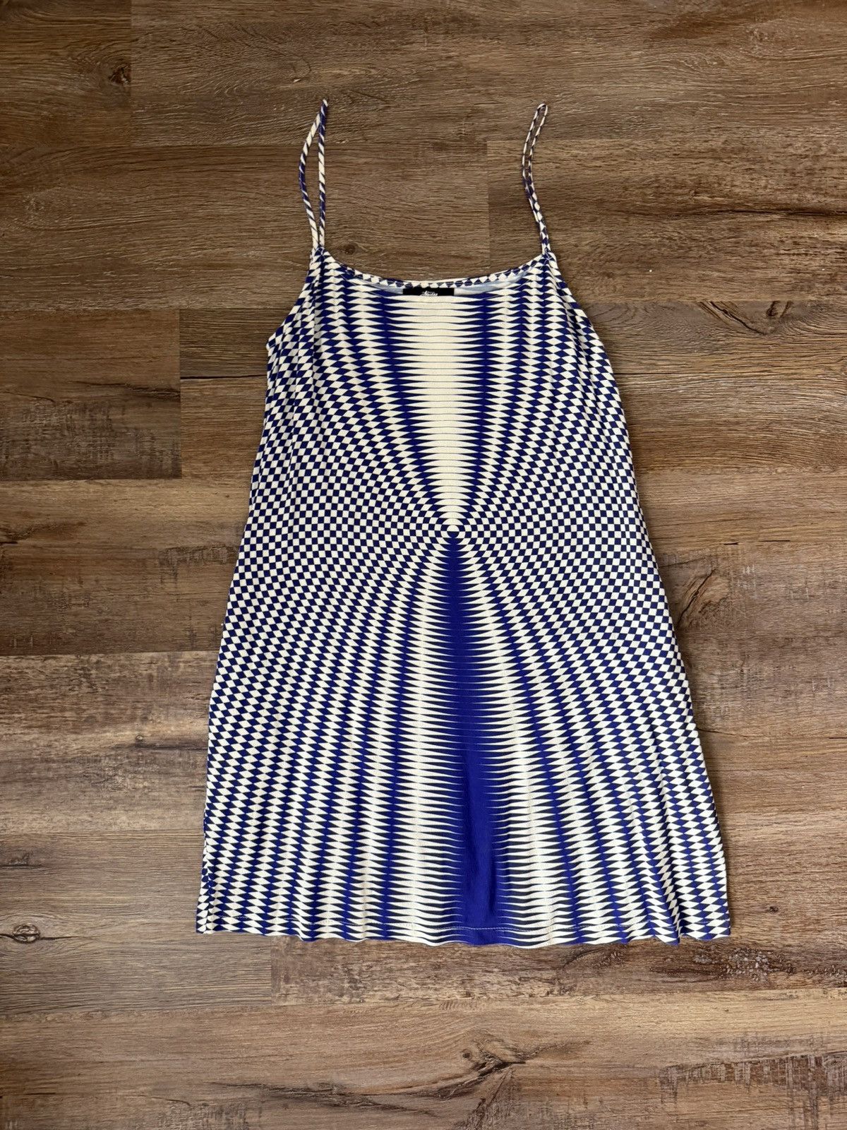 Stussy Stussy Psychedelic Checker Mini Dress Size M / US 6-8 / IT 42-44 - 1 Thumbnail