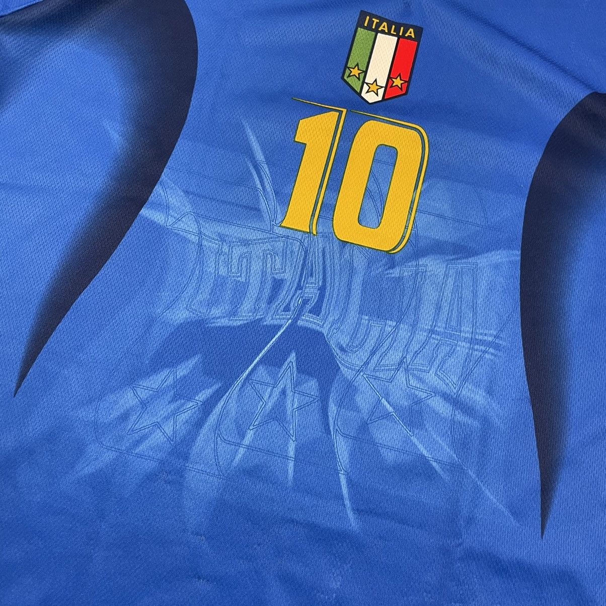 Vintage Vintage Bootleg Totti 10 Football Jersey Size US XL / EU 56 / 4 - 5 Thumbnail