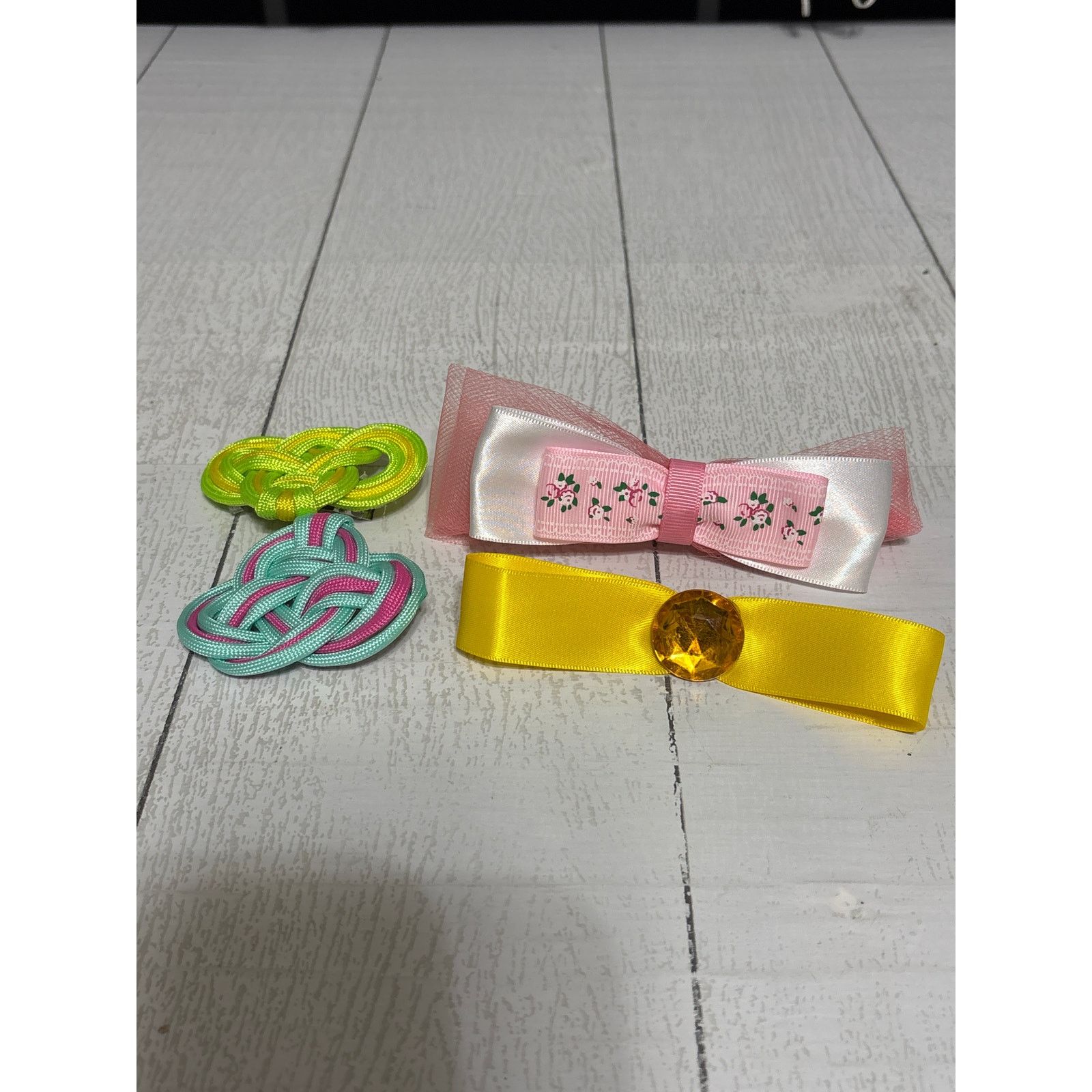 Handmade Four Piece Hair Accessory Gift Set Size ONE SIZE - 2 Thumbnail
