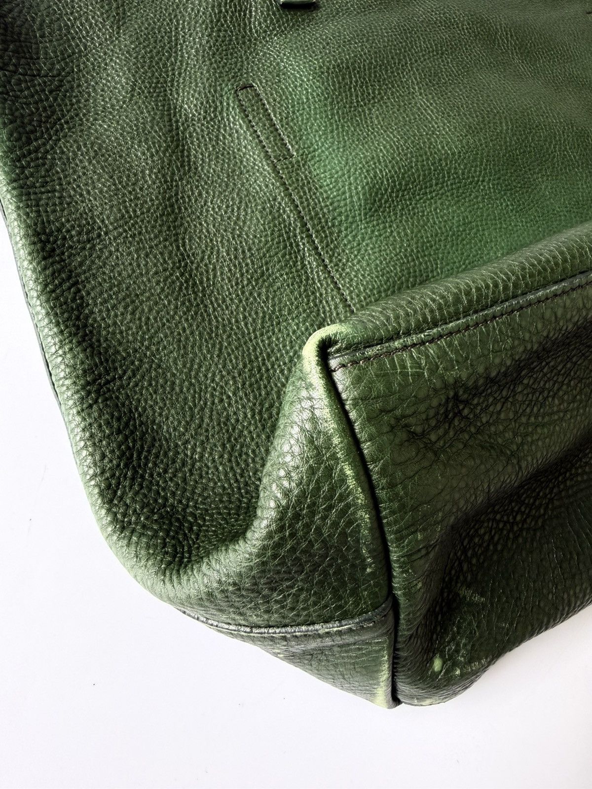 Prada Prada Tufo Scamosciato Leather Unlined XL Tote Bag Size ONE SIZE - 7 Thumbnail
