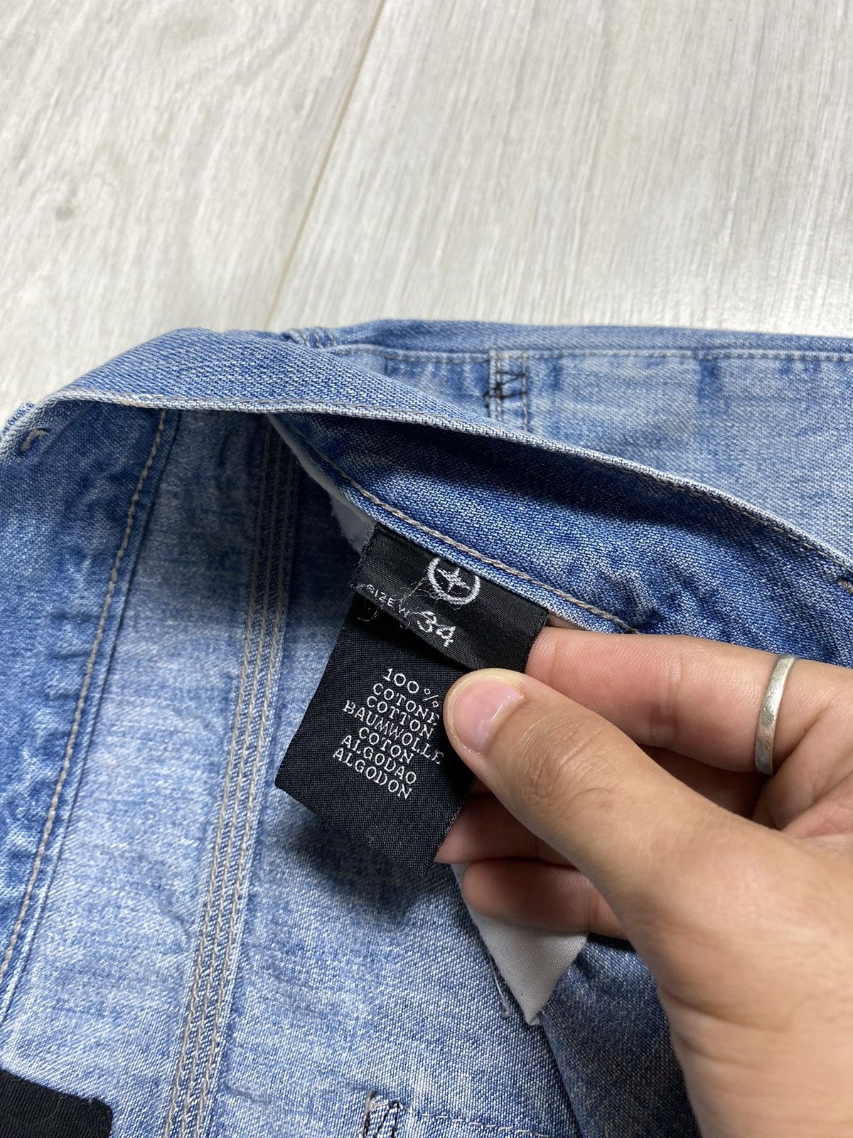 Stone Island × Vintage Stone Island Denims Jeans Pants Size US 36 / EU 52 - 13 Thumbnail