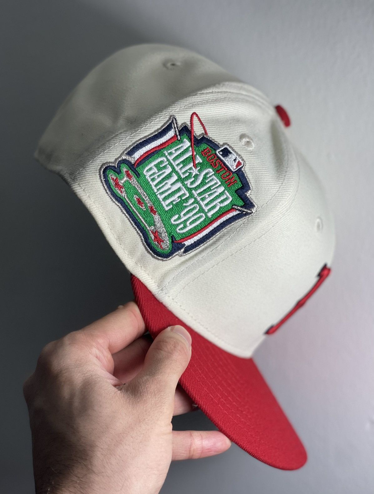 Hat Club 7 3/8 Hat Club Exclusive “White Dome” Boston Red Sox Size ONE SIZE - 3 Thumbnail