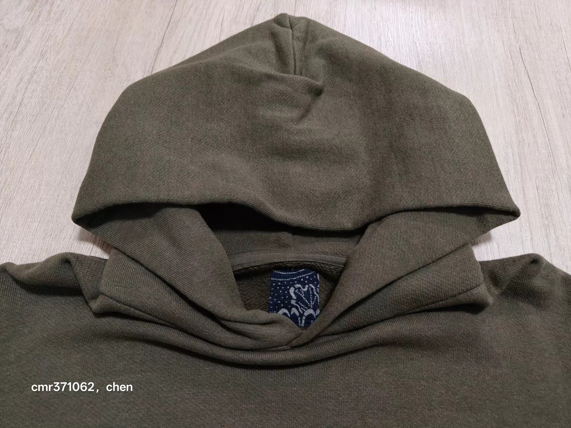 Visvim VISVIM 25 ICT JUMBO SB Hoodie Olive 2 (1-Wash Exhibition Sample) Size US M / EU 48-50 / 2 - 5 Thumbnail
