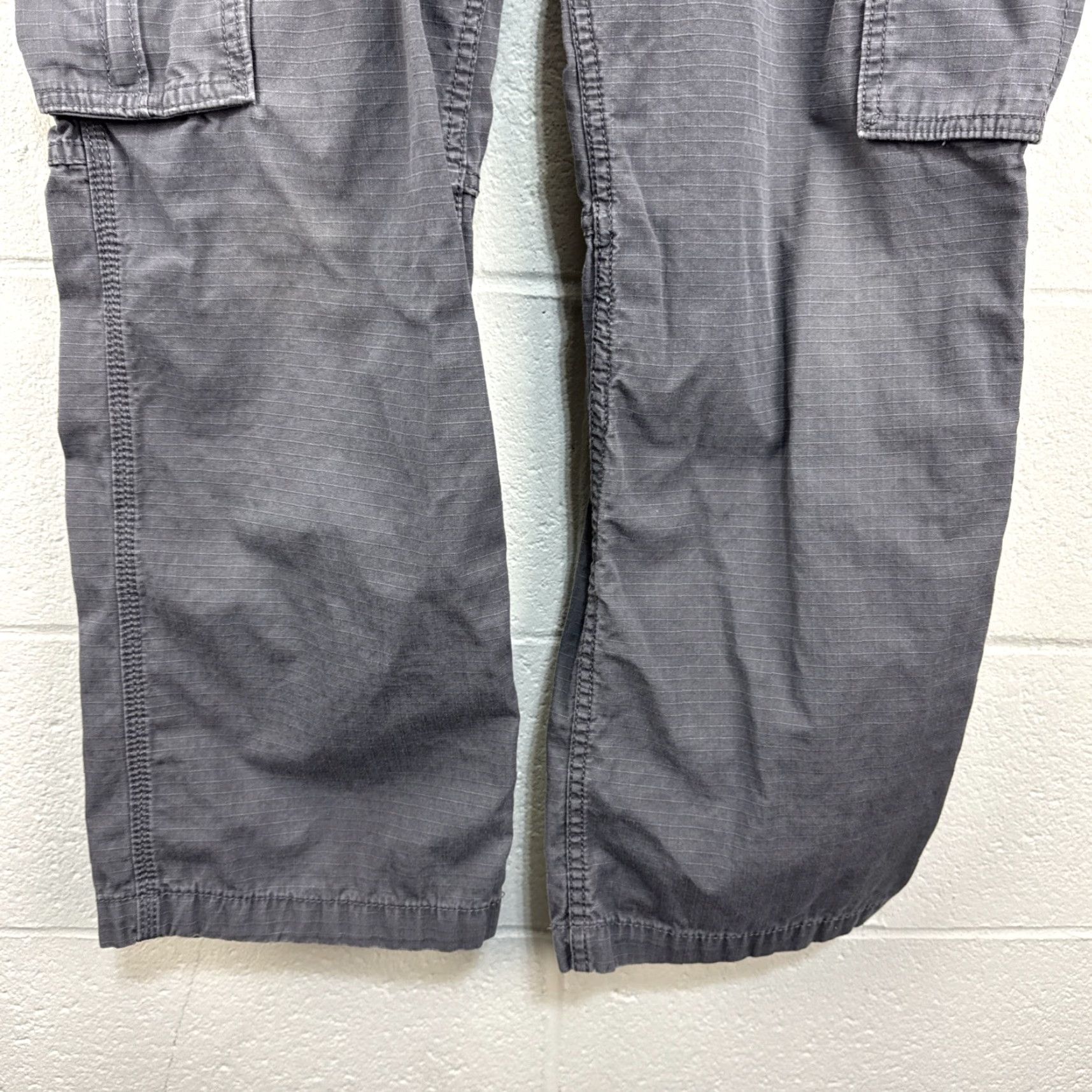 Carhartt Carhartt Force Cargo Pants Mens 36x30 Relaxed Fit Gray 101148 Workwear Cargo Pocket Zip RipStop Cotton Canvas USA Grunge Logo Size US 36 / EU 52 - 6 Thumbnail