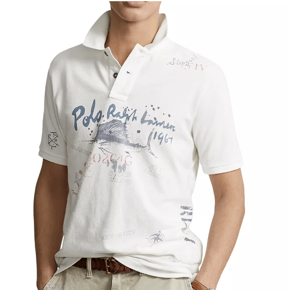 Polo Ralph Lauren Graphic 1967 Polo Shirt ( S )