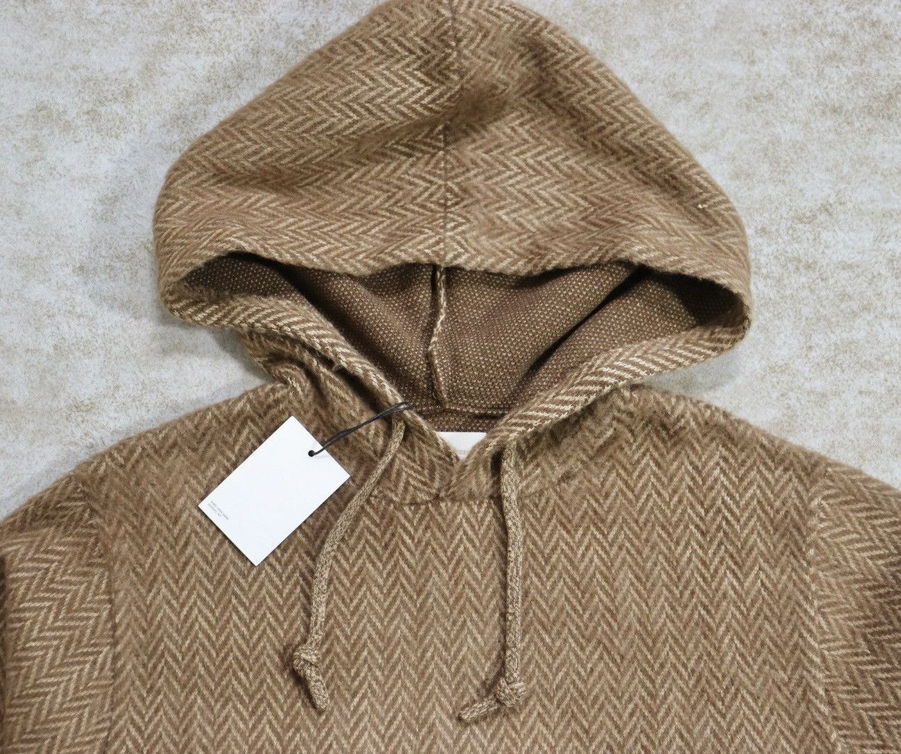Aime Leon Dore Aime Leon Dore Brushed Herringbone Hoodie Size US S / EU 44-46 / 1 - 4 Thumbnail