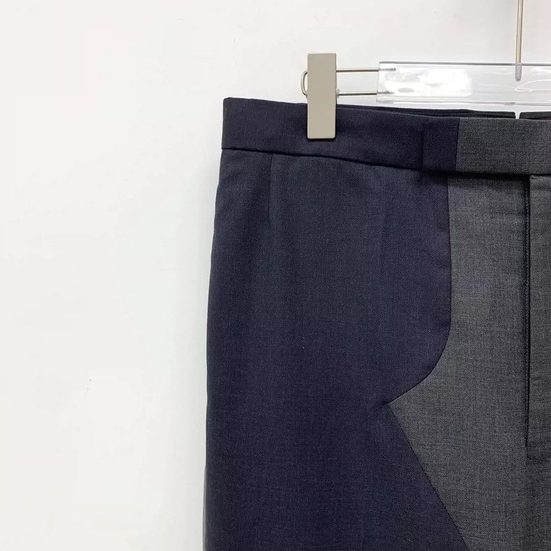 Thom Browne Thom browne Size 3 Color-blocked wool stitching design cas Size US 36 / EU 52 - 3 Thumbnail