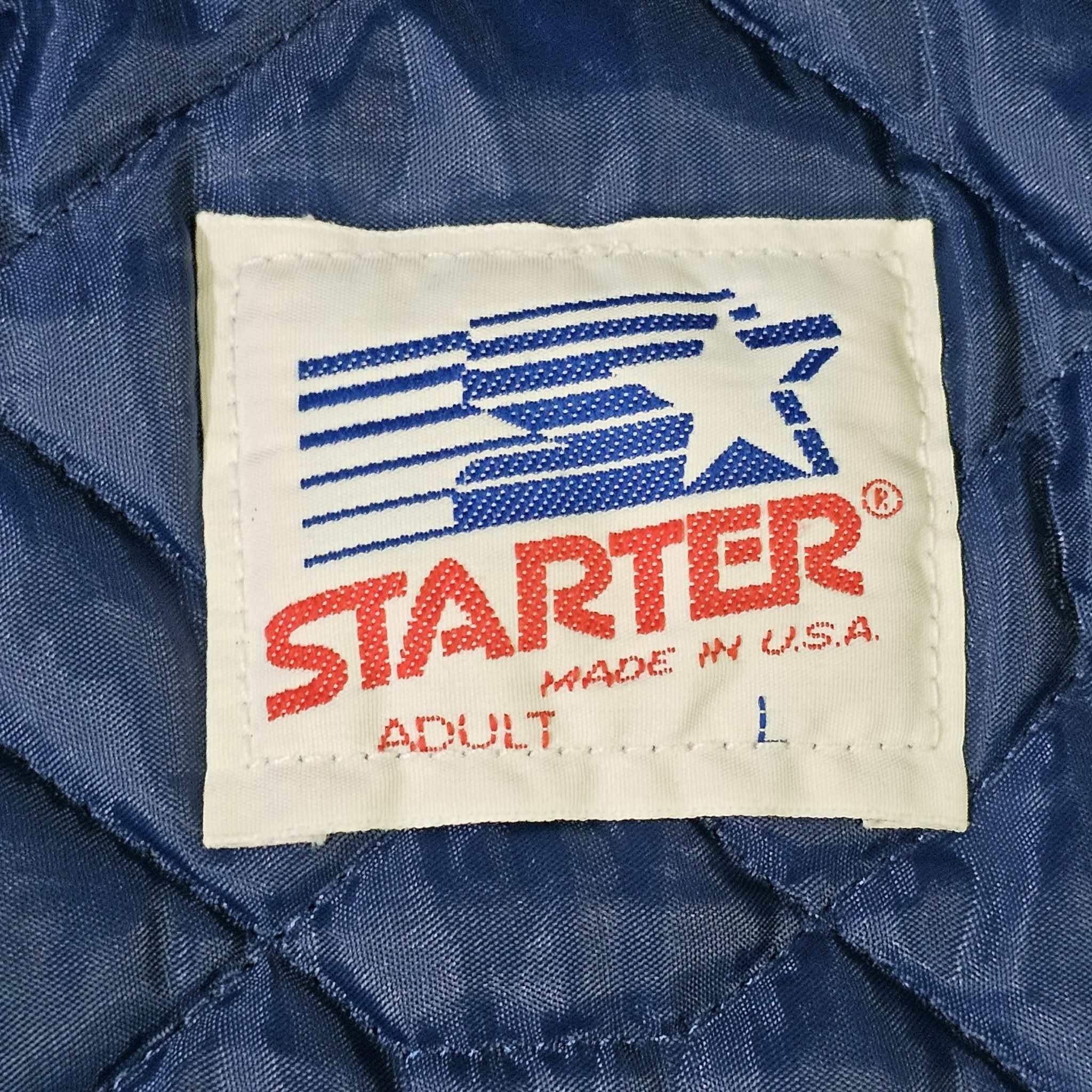 Starter Arizona Wildcats Vintage 80s Starter Satin Bomber Jacket Size US L / EU 52-54 / 3 - 6 Thumbnail