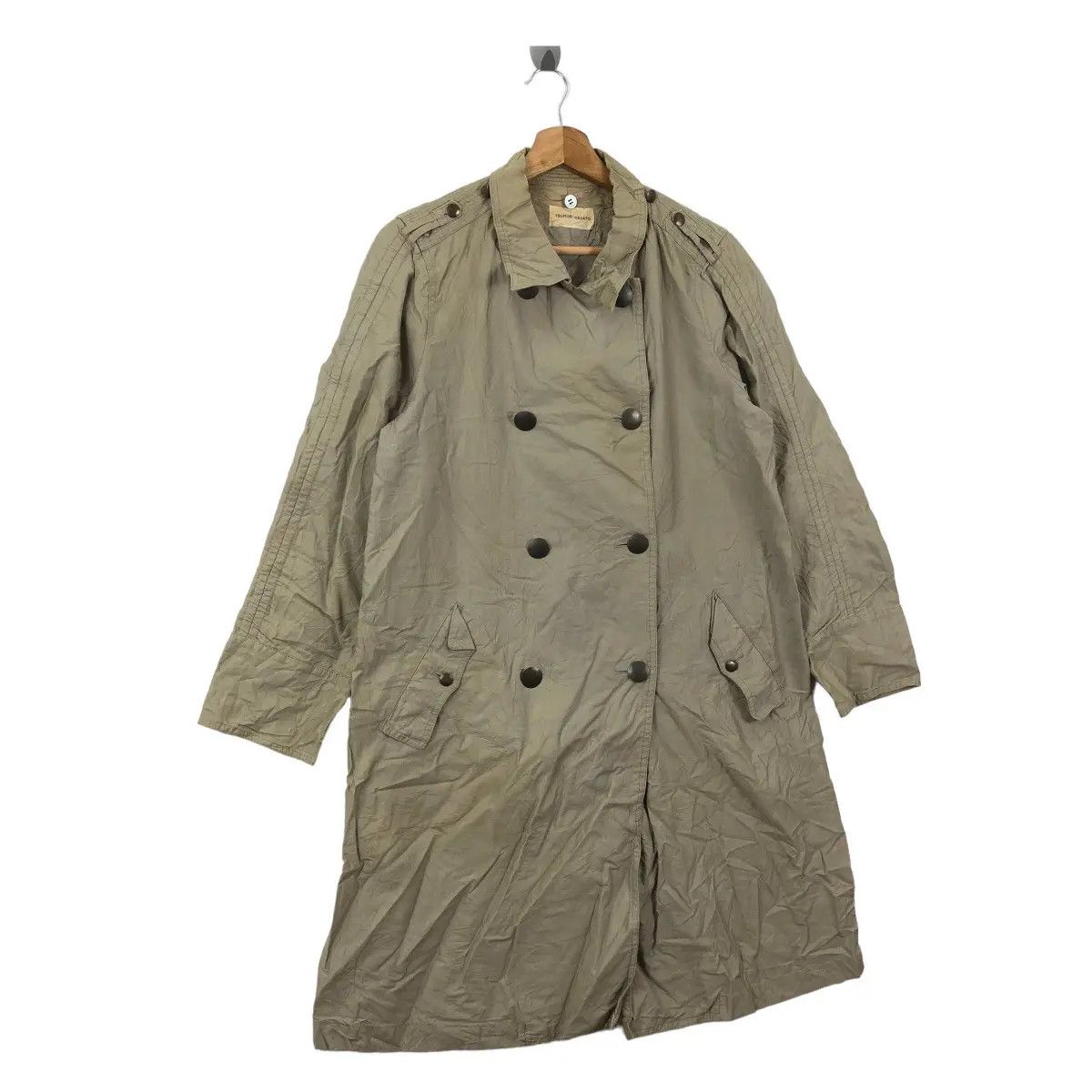 Vtg ISSEY MIYAKE Tsumori Chisato Peacoat Trench Coat Parka
