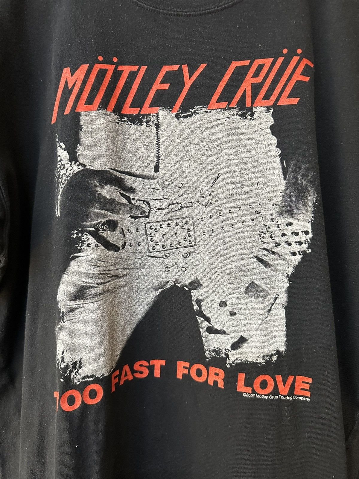 Band Tees × Vintage MOTLEY CRUE Size US L / EU 52-54 / 3 - 2 Thumbnail