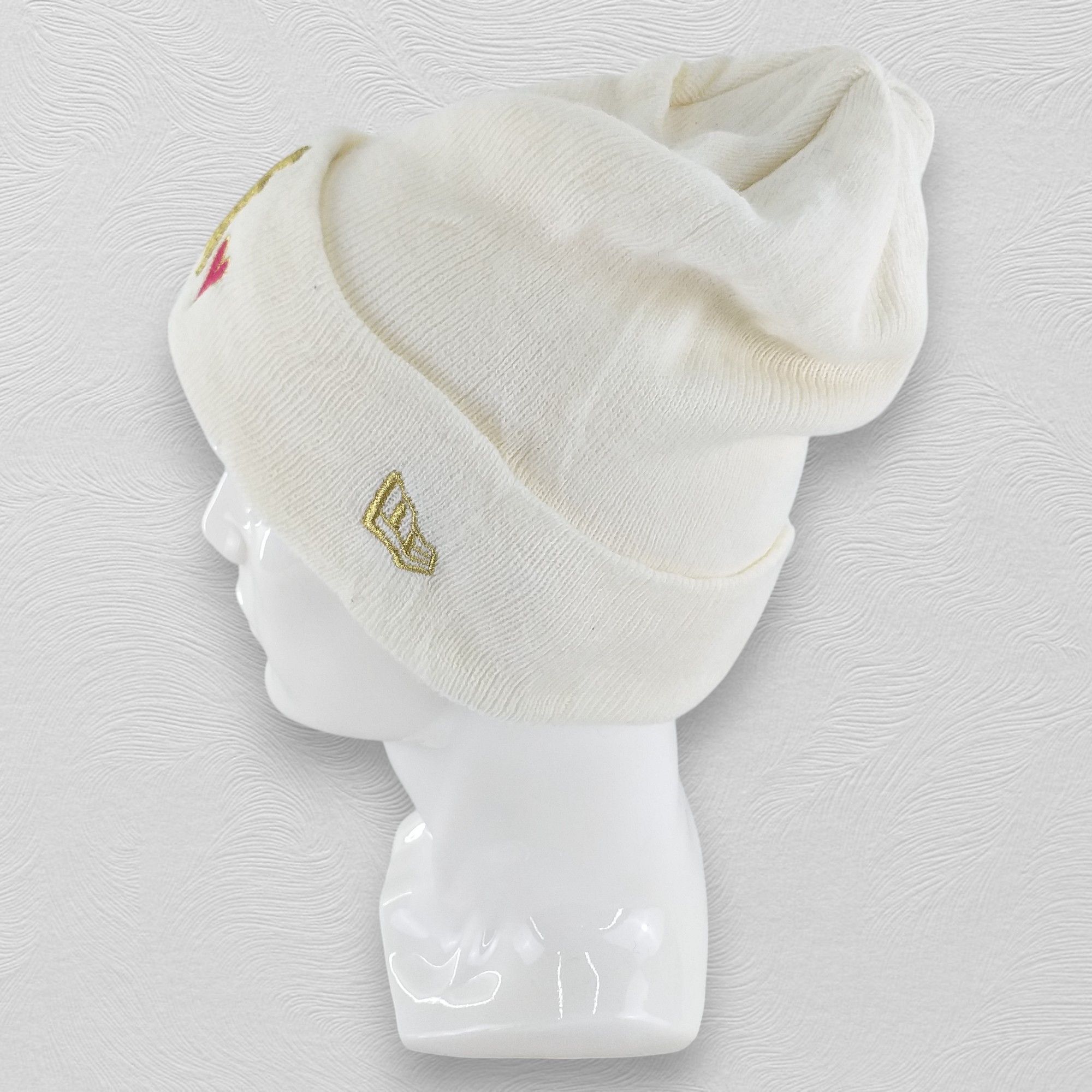 Japanese Brand NY New Era Logo Embroidery Snow Cap Hat Beanie BN472 Size ONE SIZE - 2 Thumbnail
