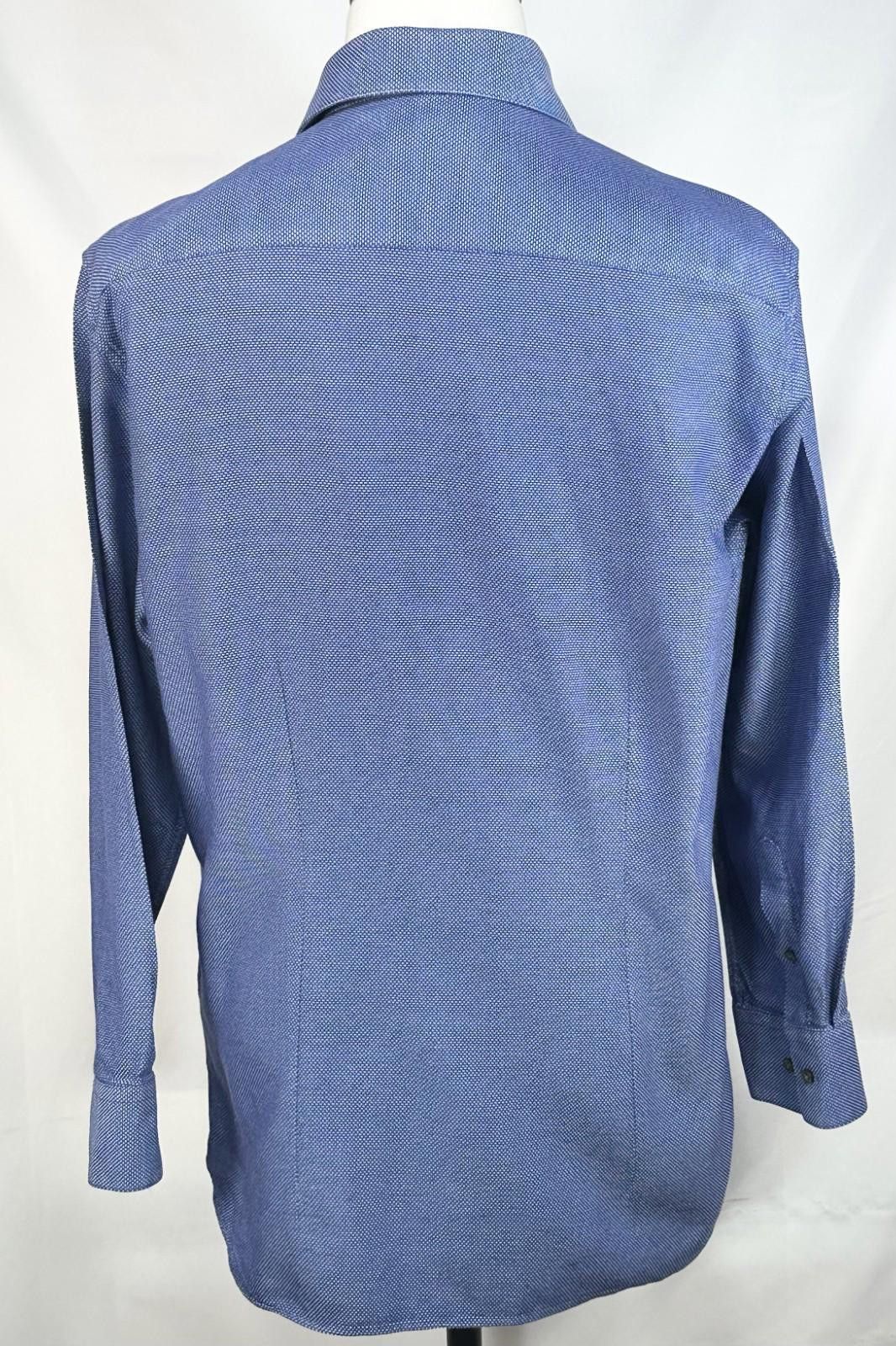 Ted Baker Ted Baker Endurance Cotton Button Down Blue Men L 16.5/32-33 Size 42R - 2 Thumbnail