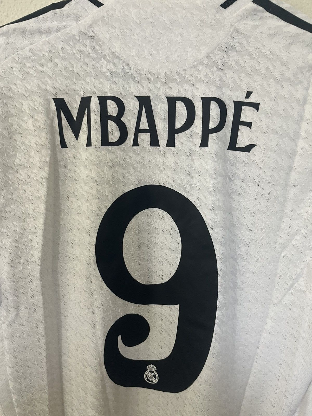 Adidas Adidas Real Madrid 2024/25 Authentic Soccer Jersey Mbappe 9 Size US M / EU 48-50 / 2 - 6 Thumbnail