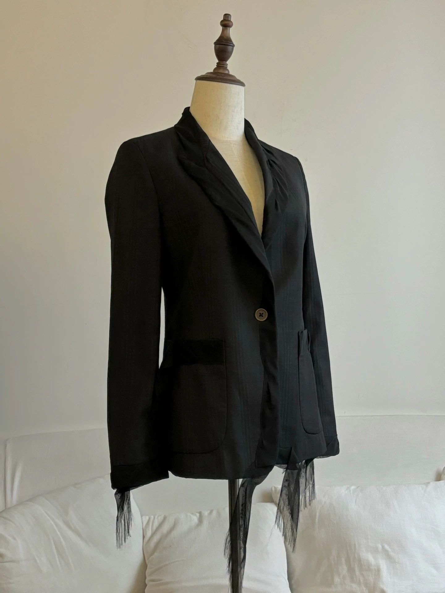 Other MMM S/S2006 Unfinished Archive Tulle-Wrapped Suit 38 Size XS / US 0-2 / IT 36-38 - 1 Thumbnail