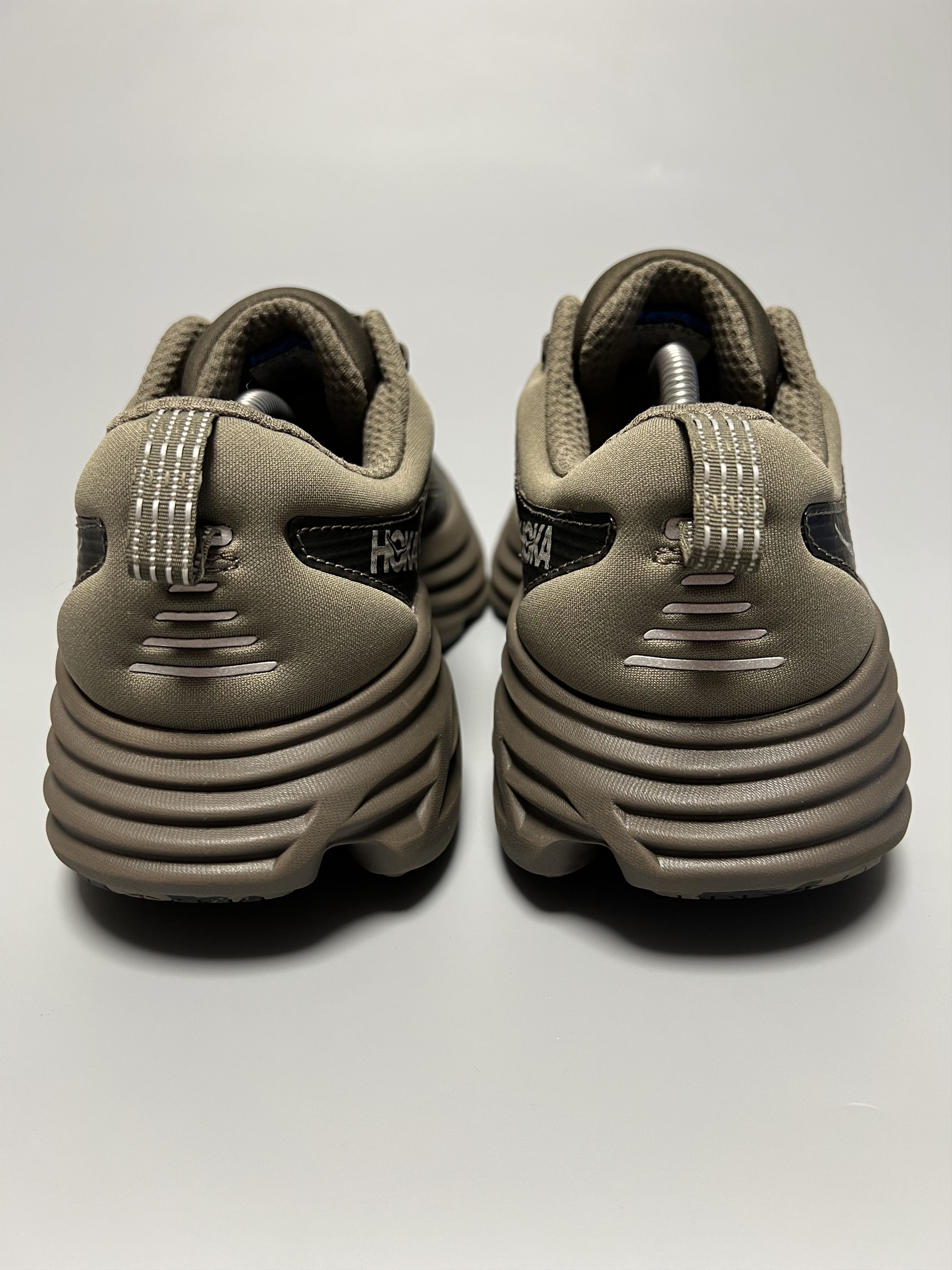 Hoka Hoka Bondi 8 TS Caged ‘Stealth Tech Pack’ Running Shoes Size US 9.5 / EU 42-43 - 3 Thumbnail