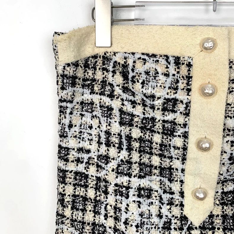 Chanel ChanelColor-blocking camellia jacquard full-print pearl but Size XXS / US 00 / IT 34 - 3 Thumbnail