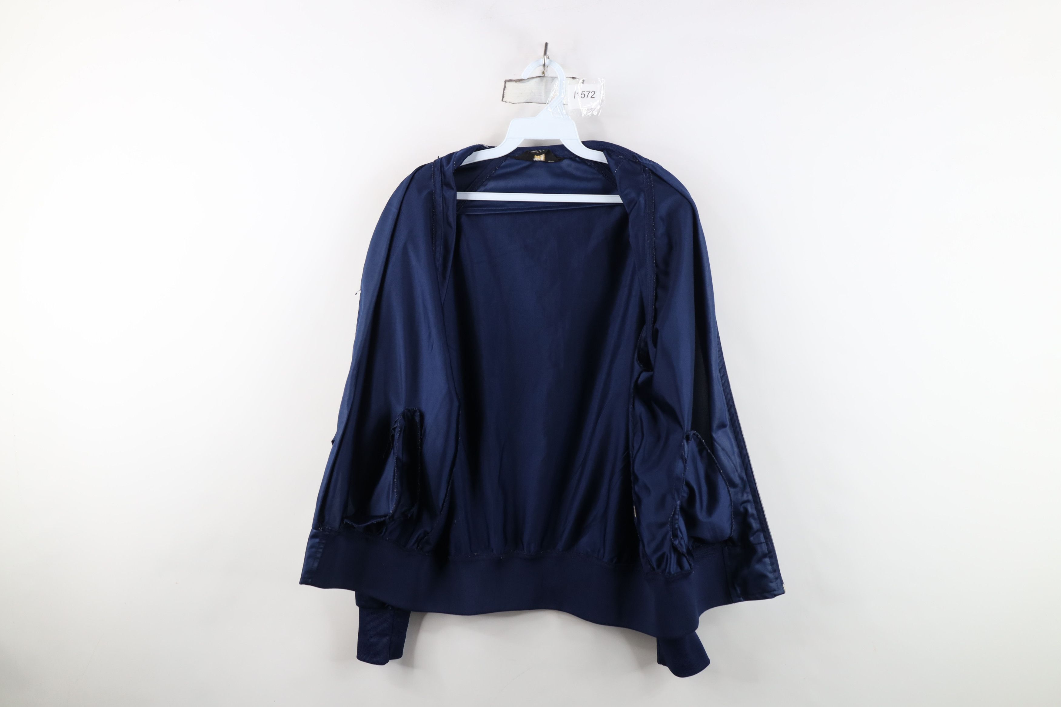 Vintage Vintage 70s Streetwear Full Zip Tennis Track Jacket Blue Size US M / EU 48-50 / 2 - 8 Thumbnail