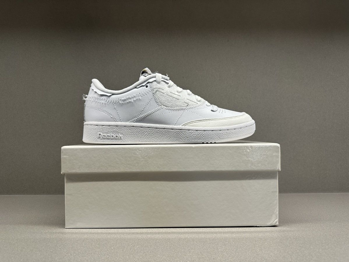 Maison Margiela × Reebok Reebok Club C Maison Margiela Memory Of White Size US 7.5 / EU 40-41 - 3 Thumbnail
