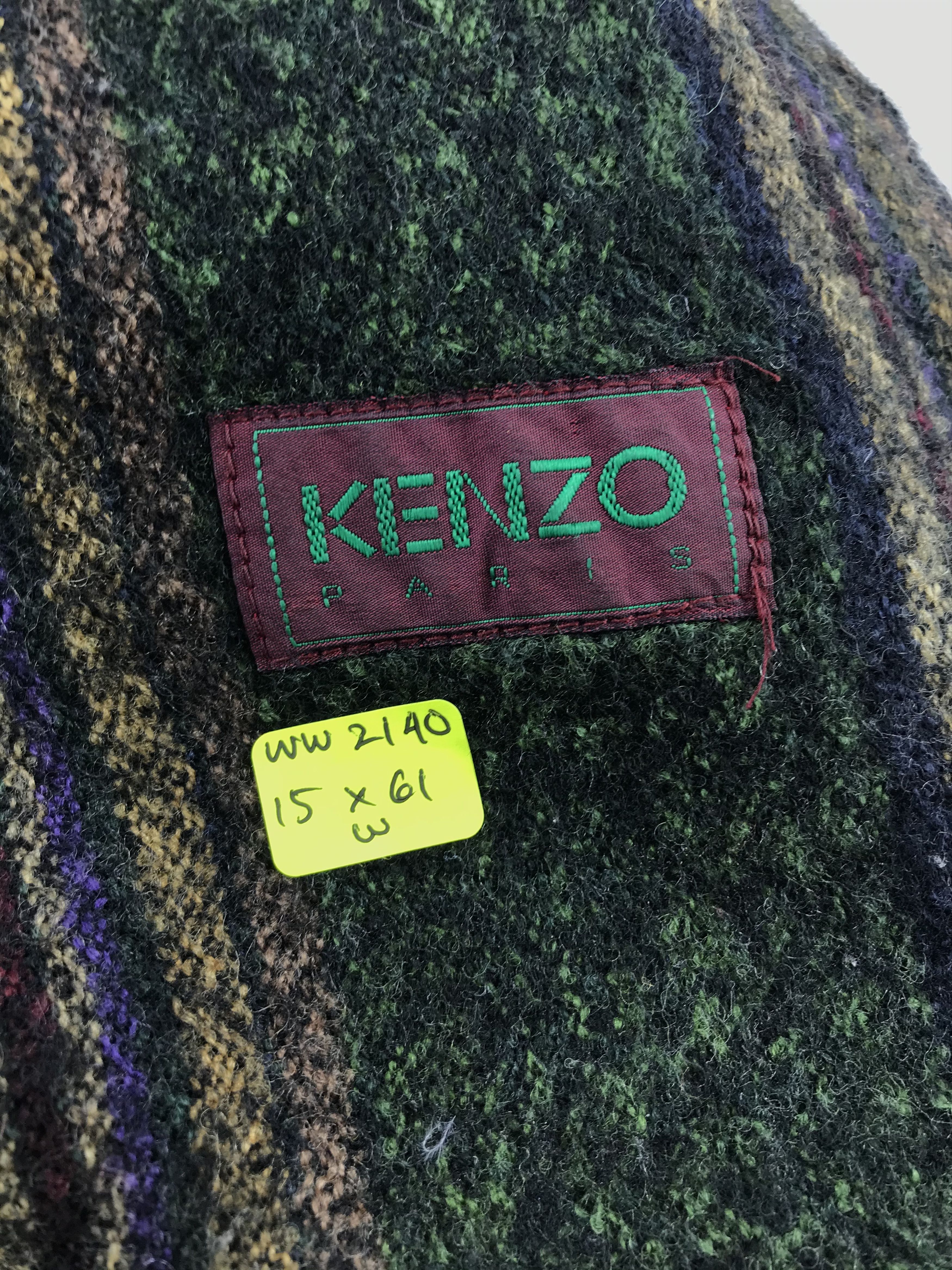 Kenzo Kenzo Scarf / Muffler / Neckwear - WW2140 Size ONE SIZE - 5 Thumbnail