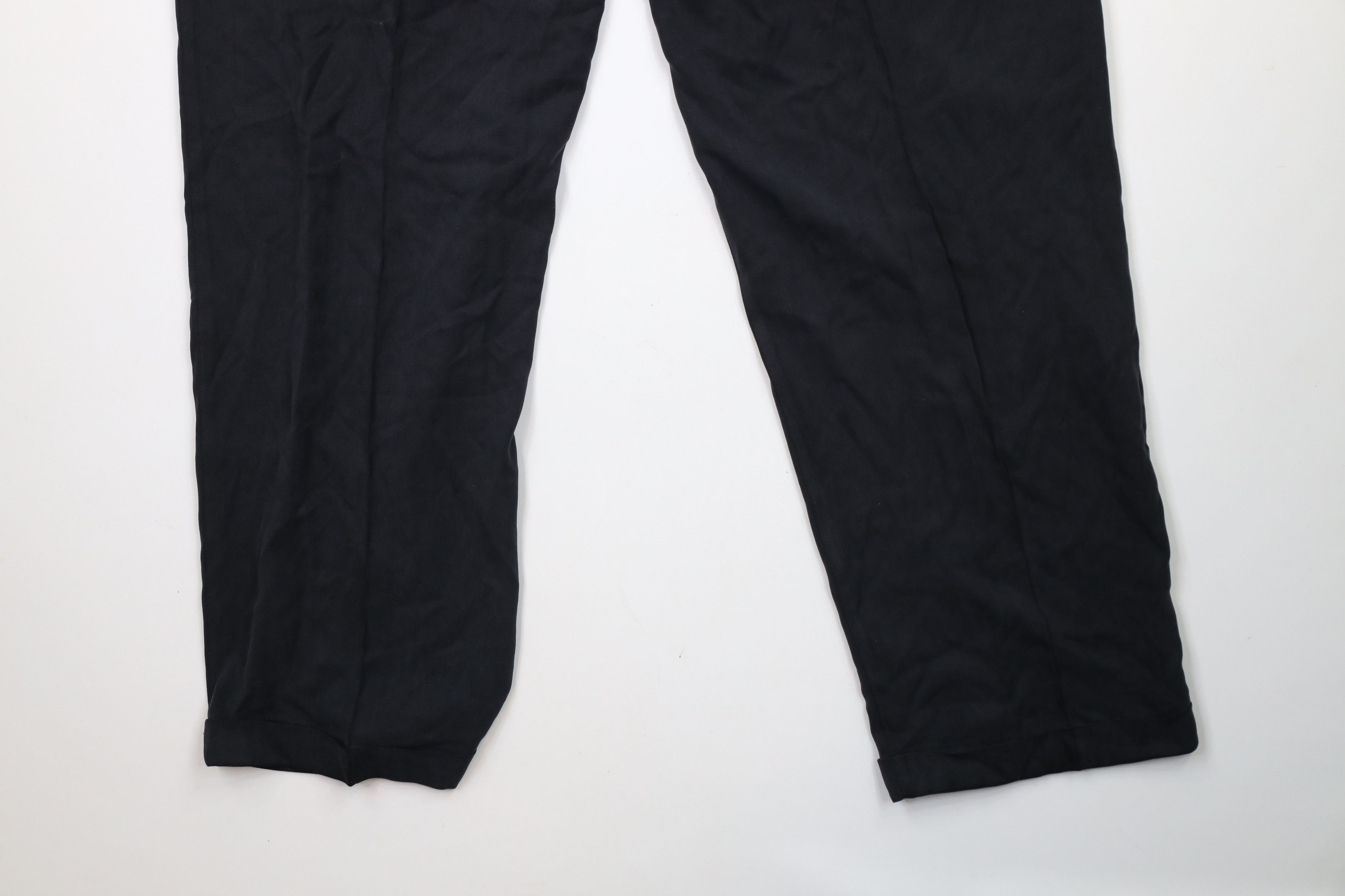 Vintage Vintage 90s Streetwear Wide Leg Herringbone Silk Pants Size US 40 / EU 56 - 13 Thumbnail