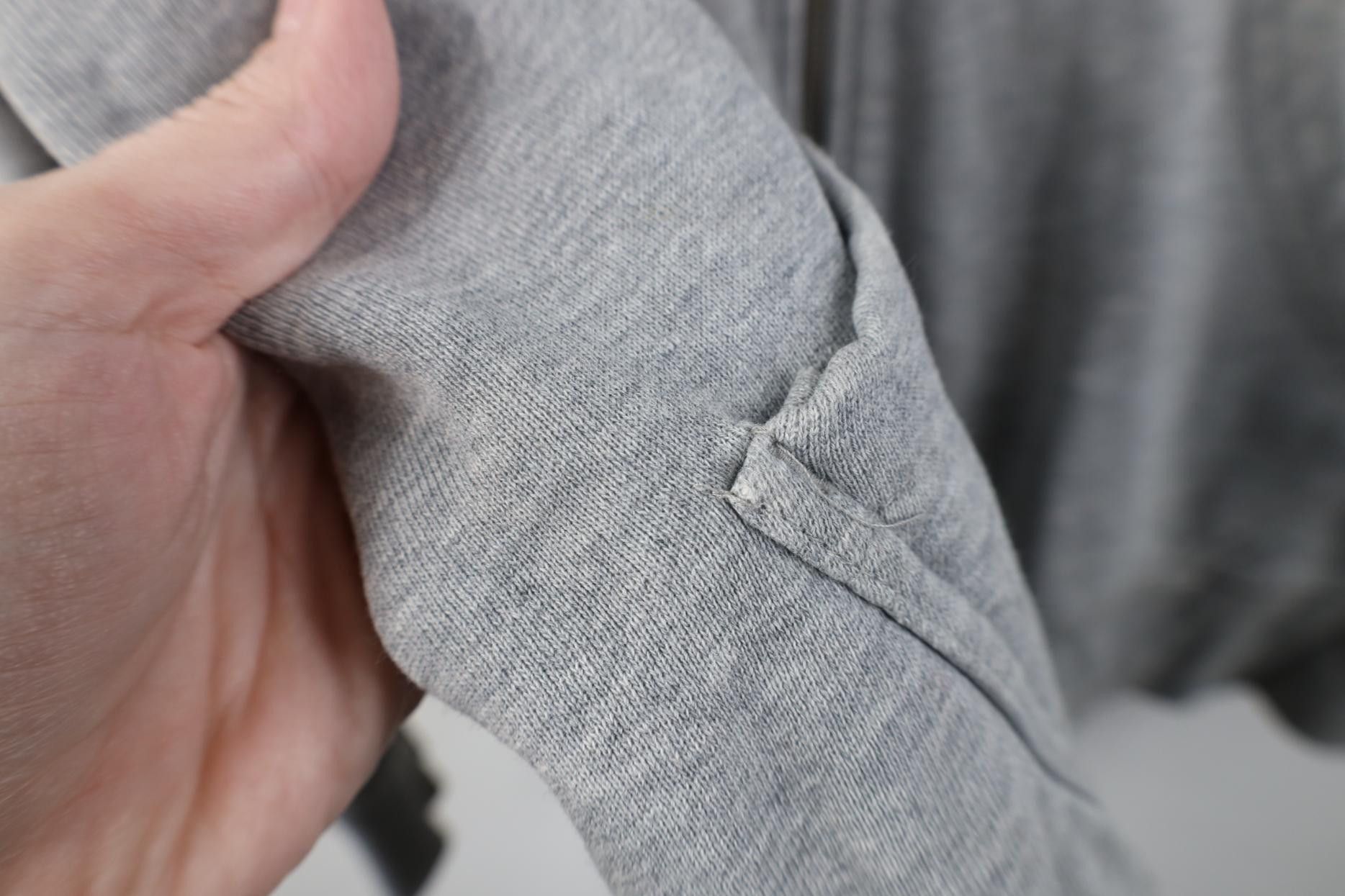 Vintage Vintage 90s Y2K Streetwear Full Zip Hoodie Sweatshirt Gray Size US XXL / EU 58 / 5 - 5 Thumbnail
