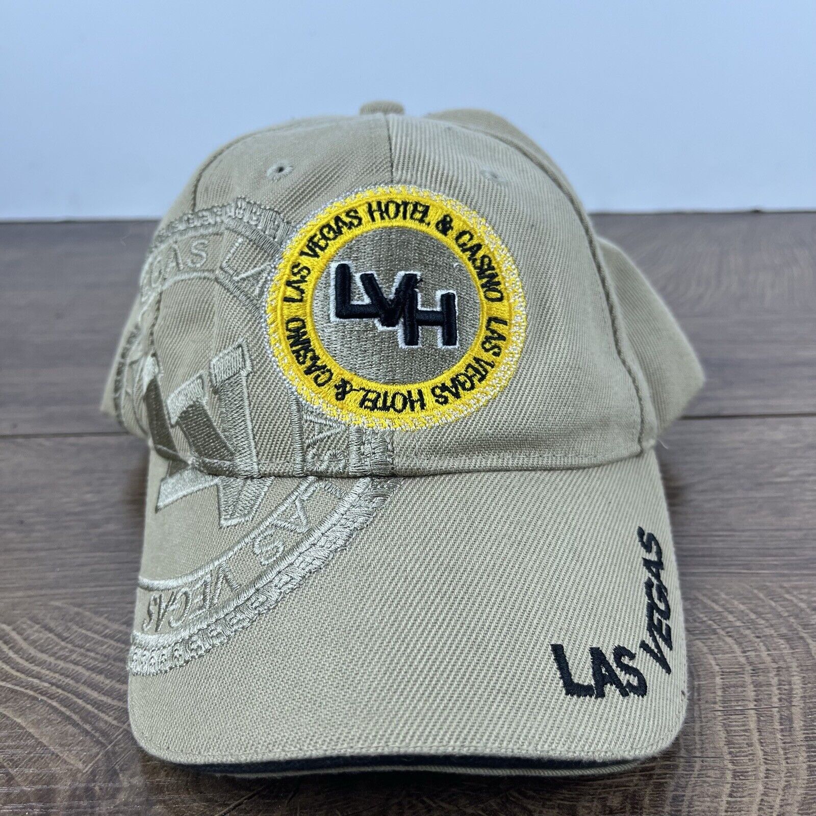 Other Las Vegas Hotel & Casino Hat Adjustable Hat Tan Hat Adjustab Size ONE SIZE - 2 Thumbnail
