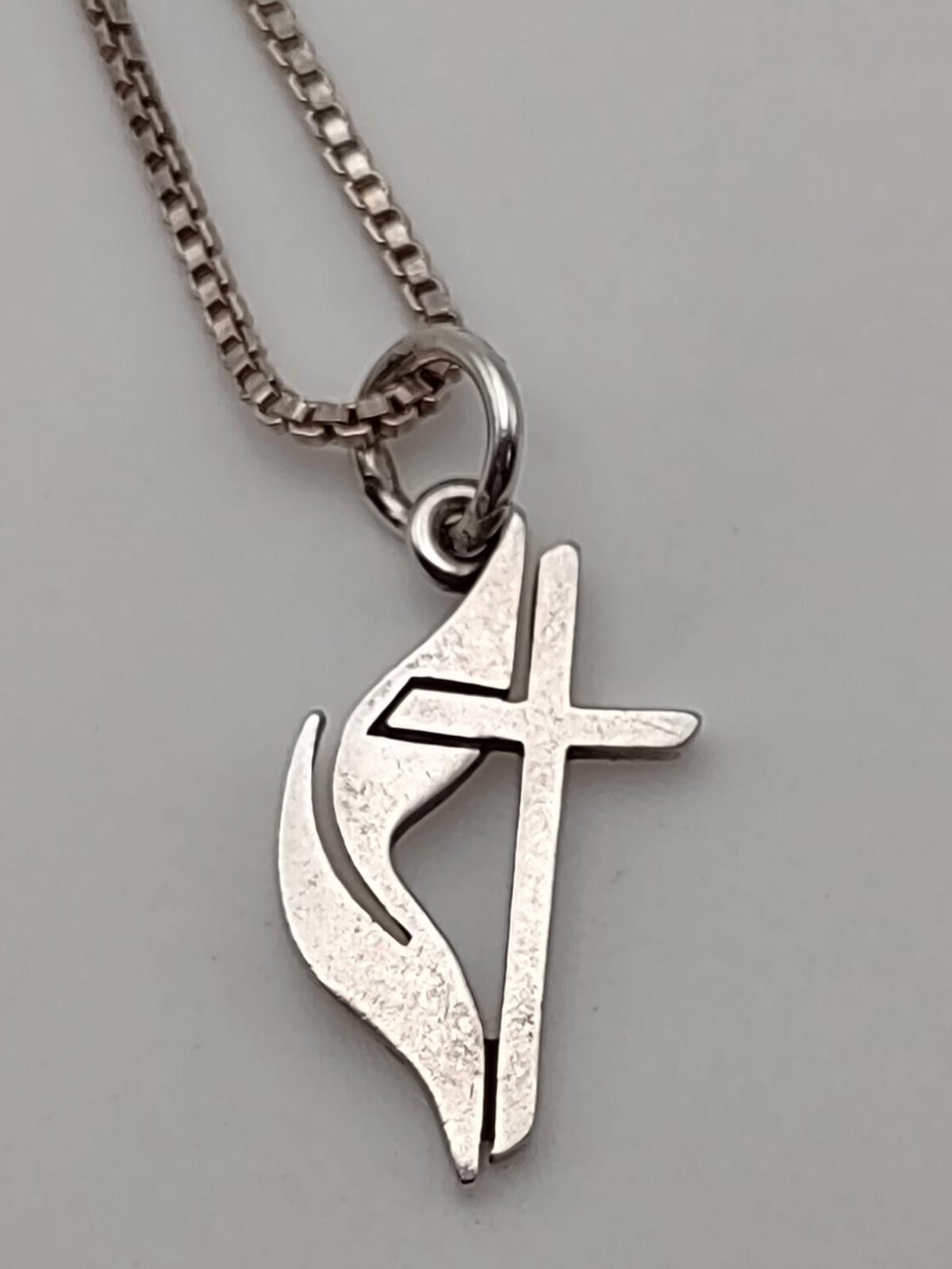 Other James Avery Retired Sterling Cross Pendant 30” Chain Size ONE SIZE - 1 Thumbnail