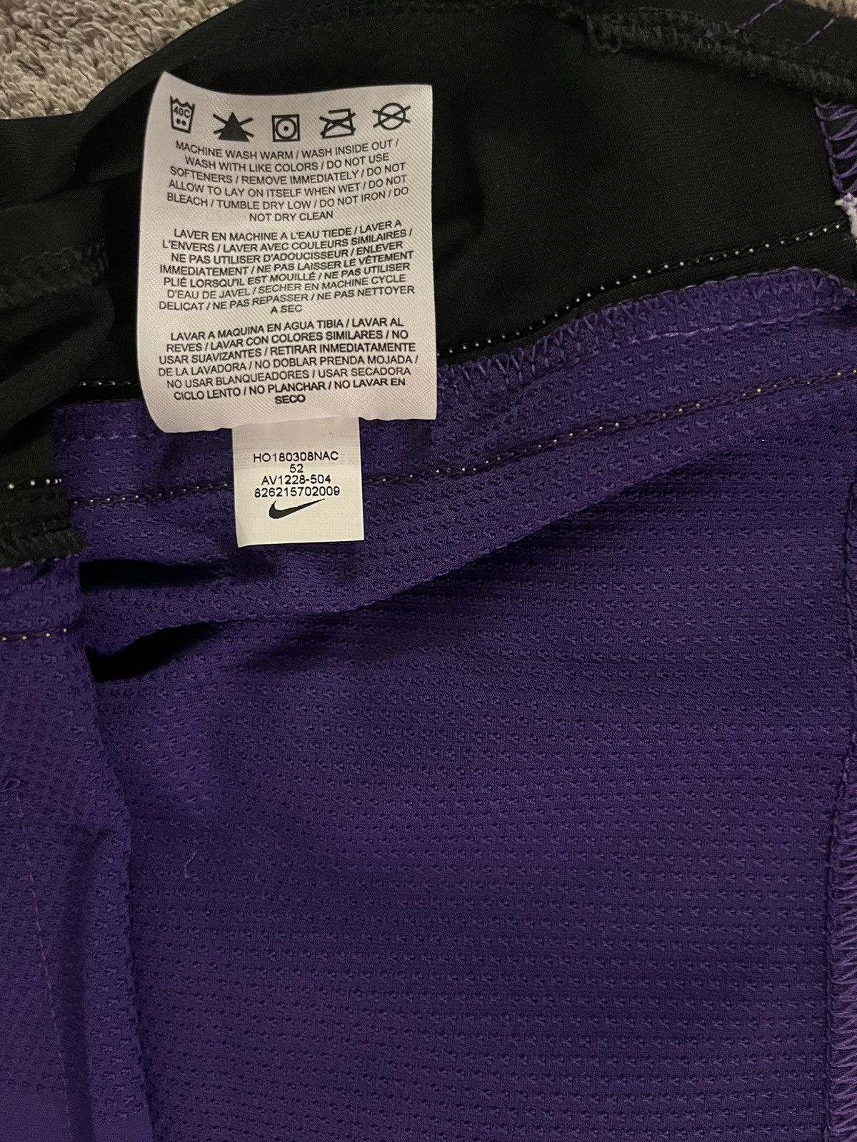 Nike Nike Kobe Bryant Los Angeles Lakers Statement Edition Jersey Size US L / EU 52-54 / 3 - 6 Thumbnail