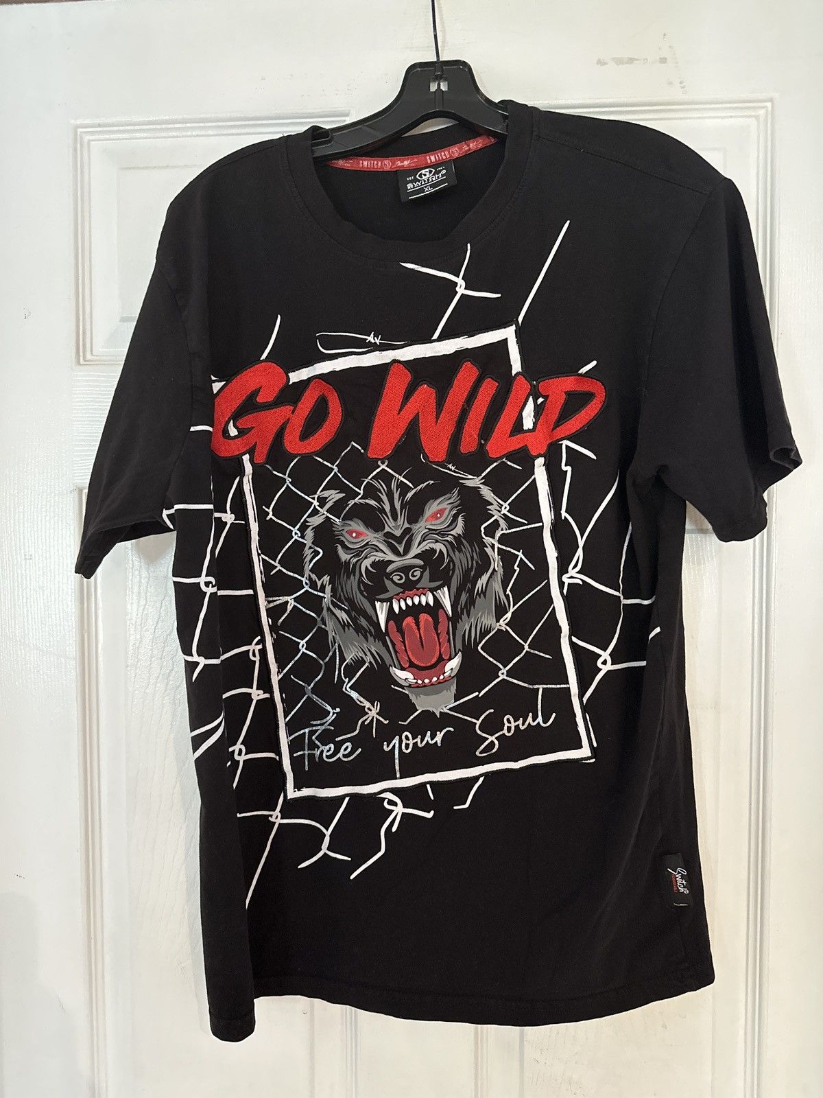 Vintage Go wild free your soul switch Size US XL / EU 56 / 4 - 1 Preview