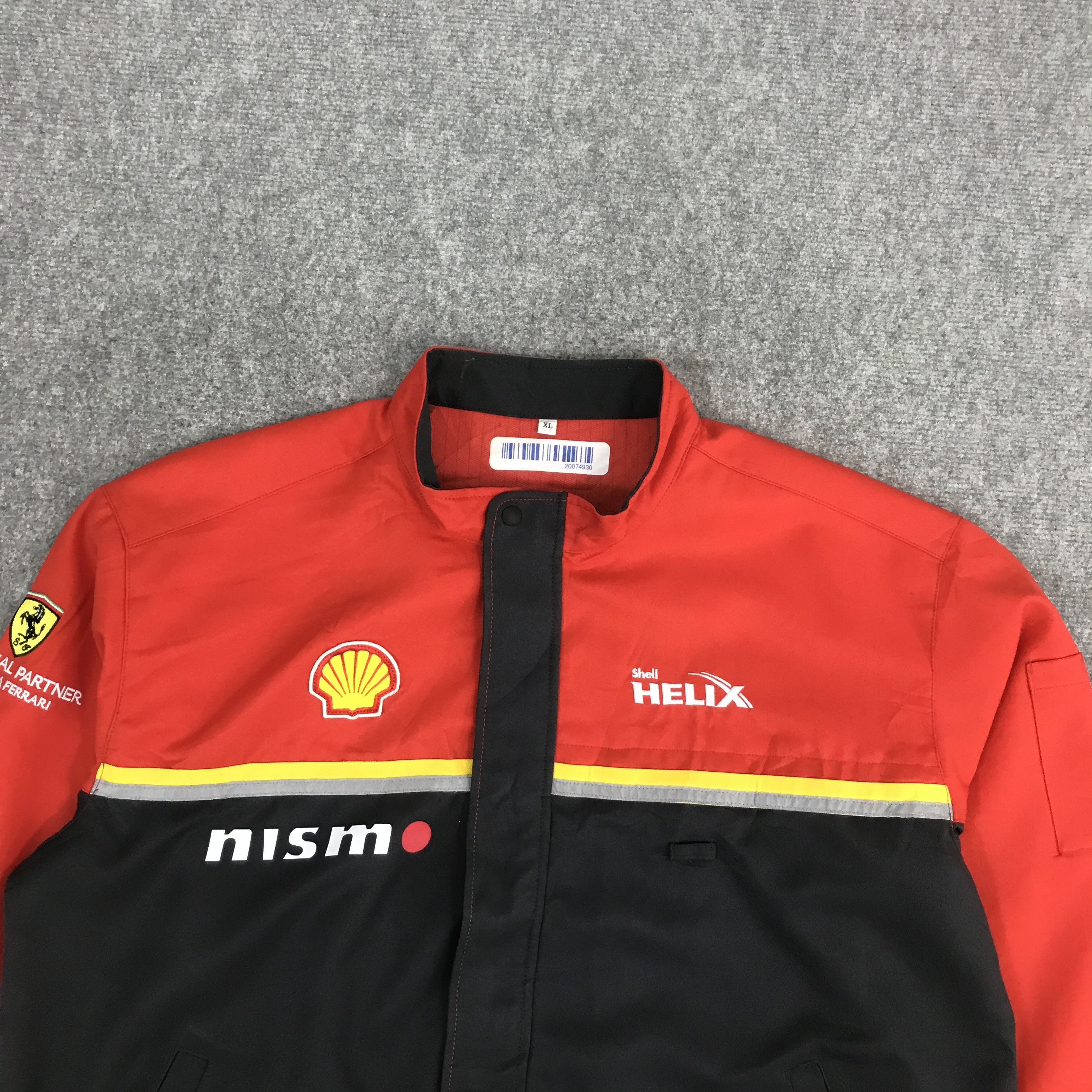 Japanese Brand SHELL HELIX X NISMO NISSAN RACING TEAM JACKET Size US XL / EU 56 / 4 - 3 Thumbnail