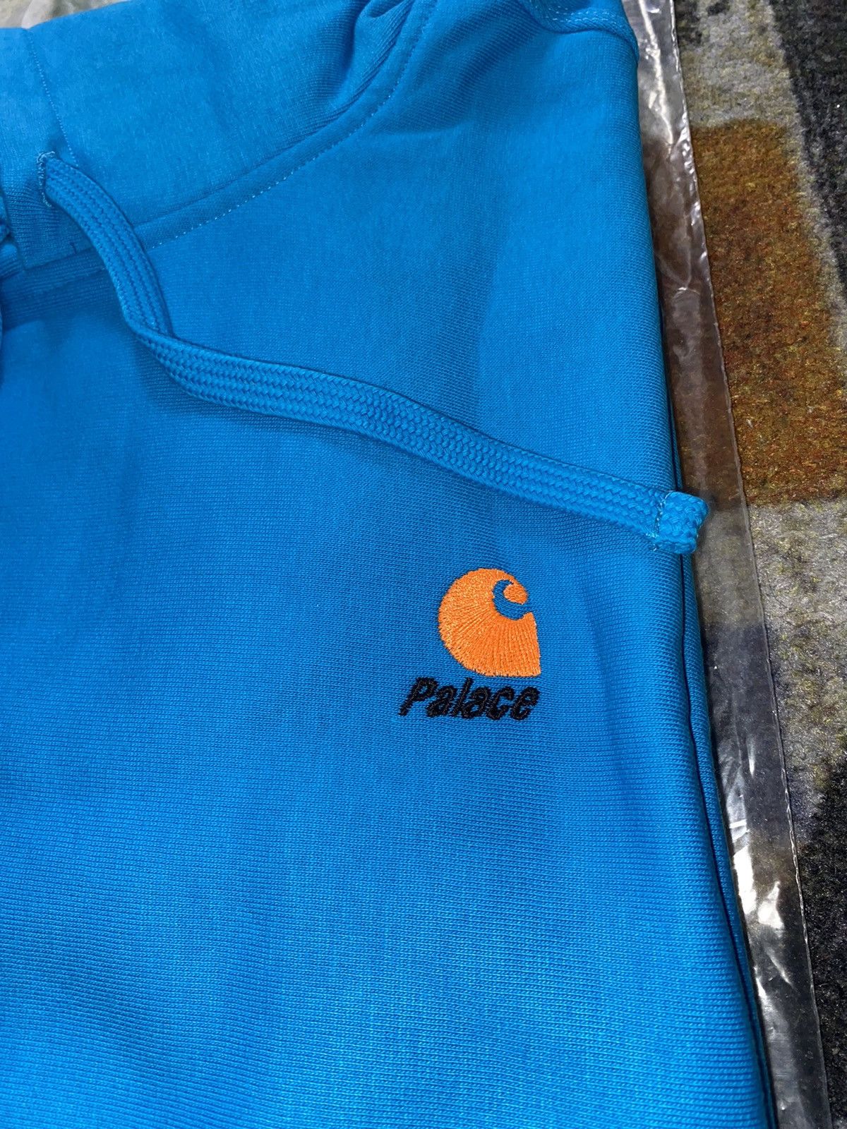 Carhartt × Carhartt Wip × Palace Palace Carhartt WIP Hoodie Blue Size US XL / EU 56 / 4 - 2 Thumbnail