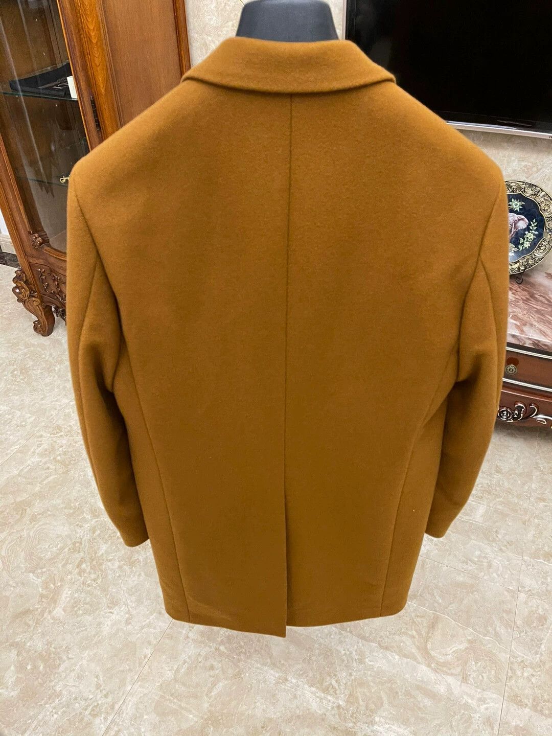 Versace Versace Men's High-End Wool Overcoat L 99 New Size US L / EU 52-54 / 3 - 2 Thumbnail